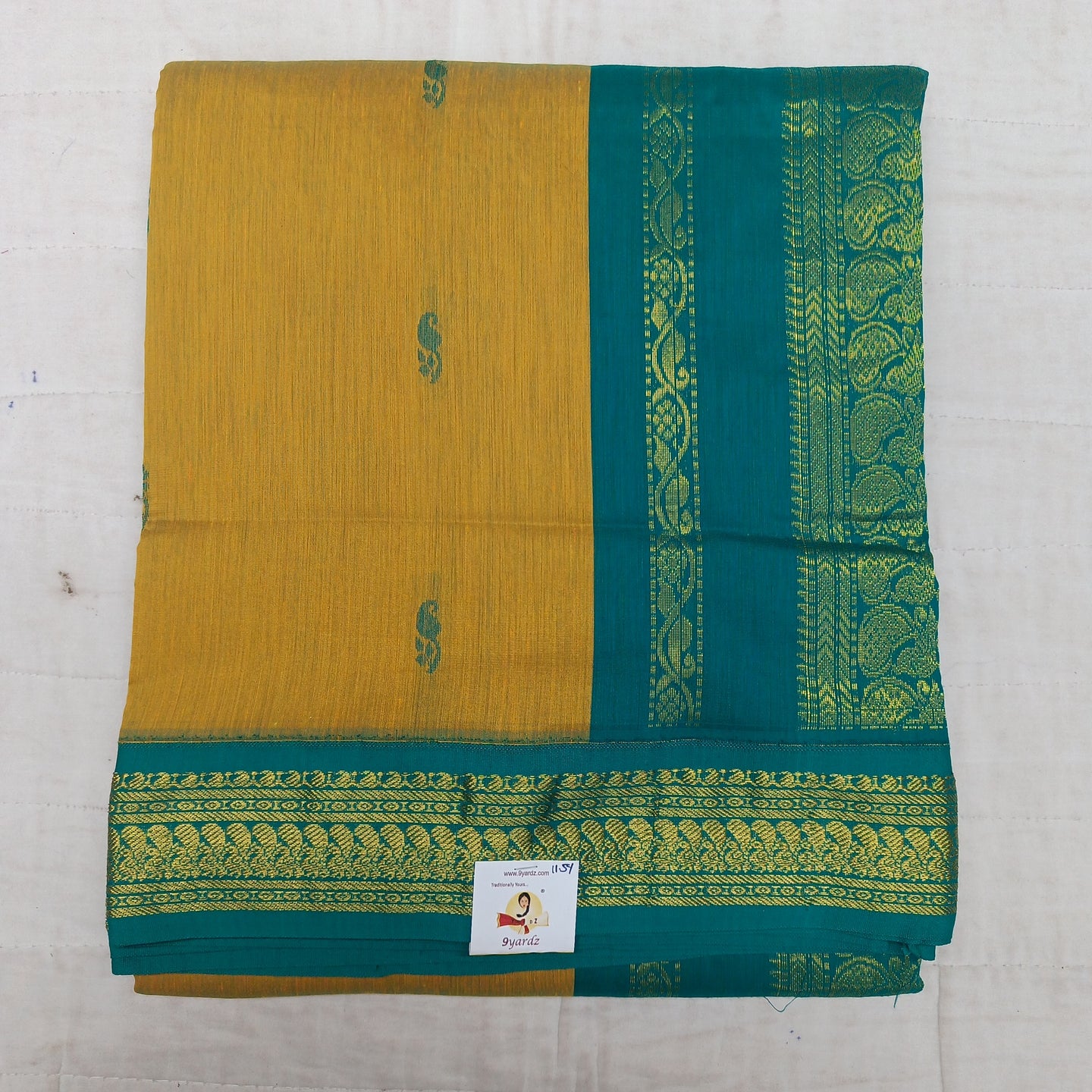 Kalyani cotton 11.5yardz(10.8mtrs)