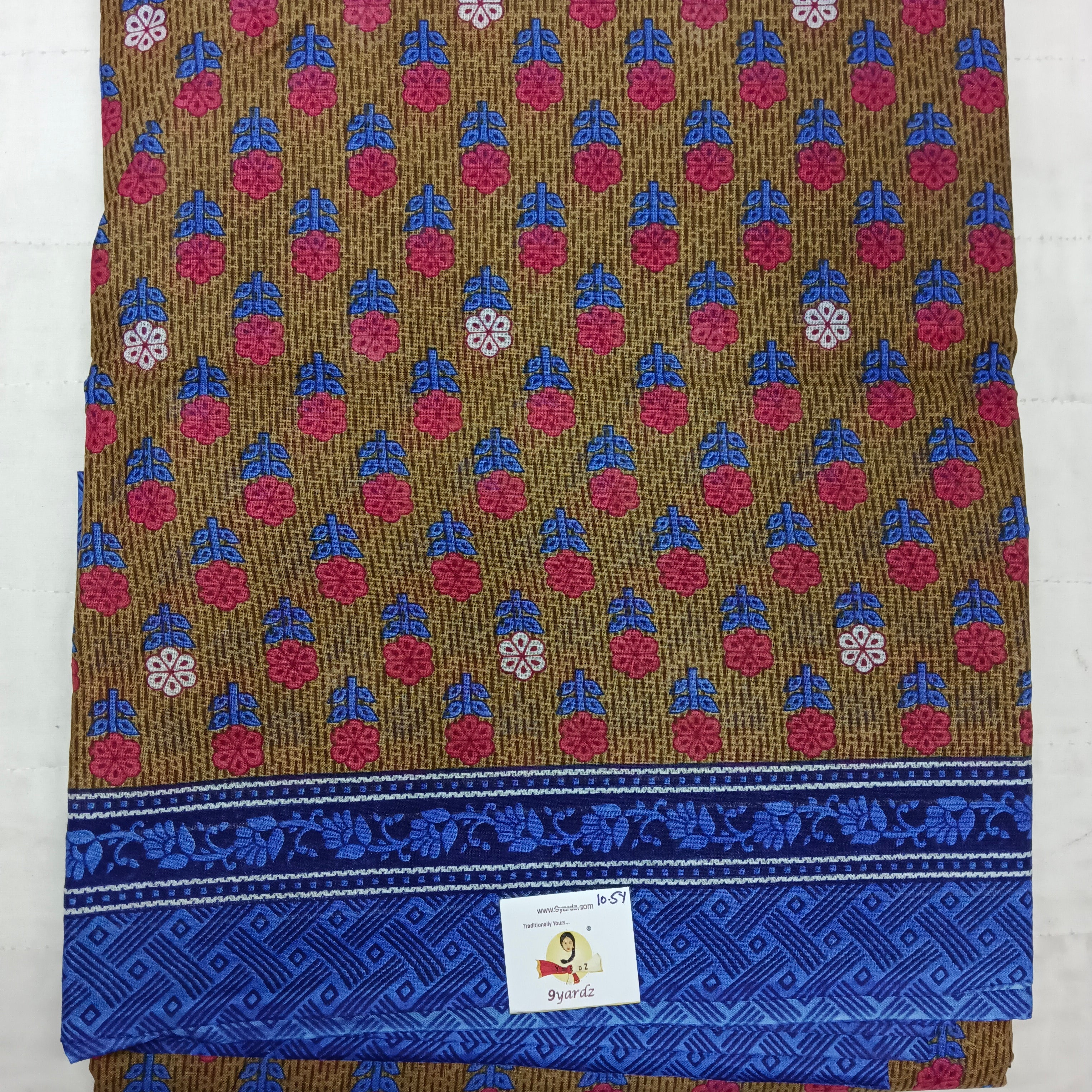 Erode cotton 10.5 yards madisar