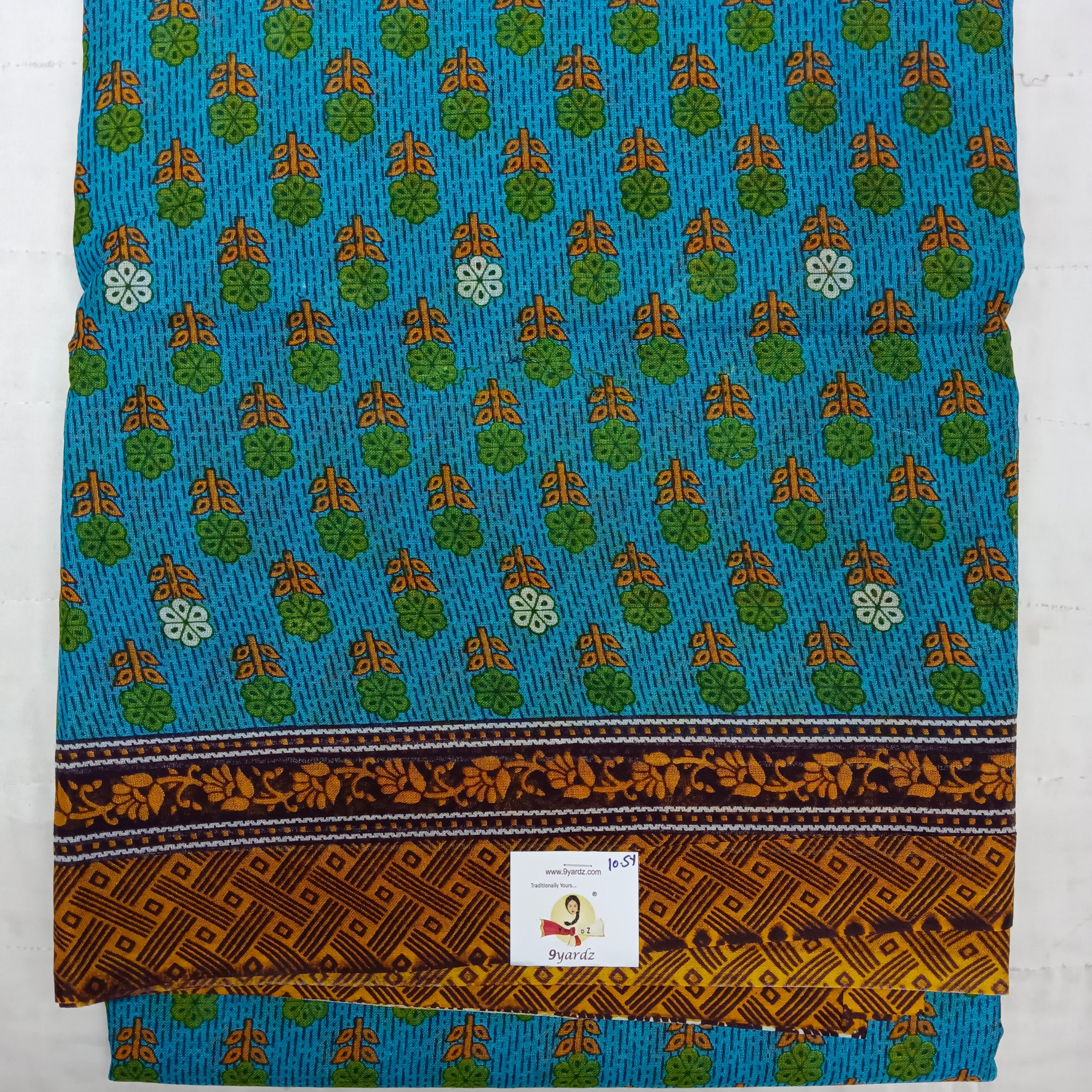 Erode cotton 10.5 yards madisar