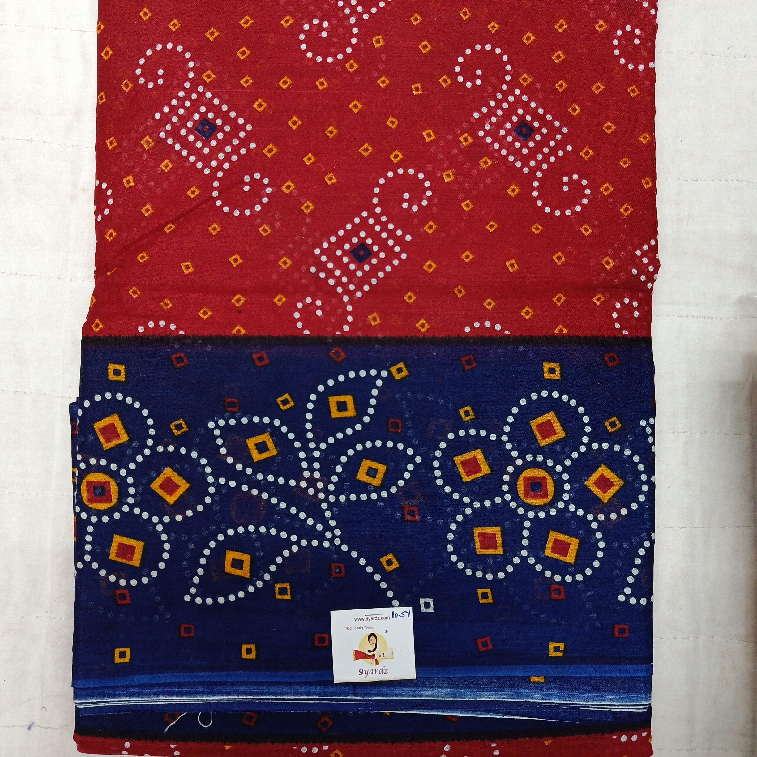 Erode cotton 10.5 yards madisar