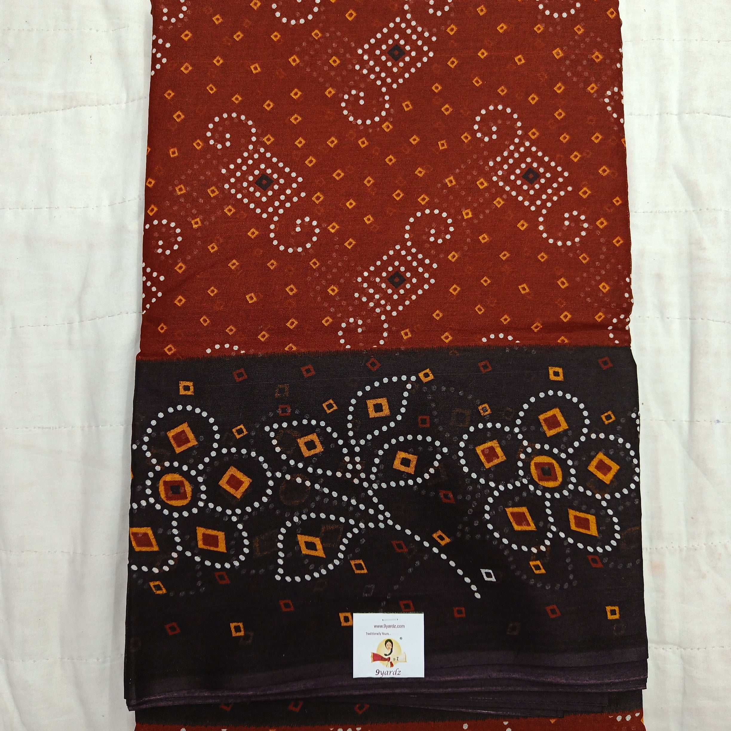 Erode cotton 10.5 yards madisar