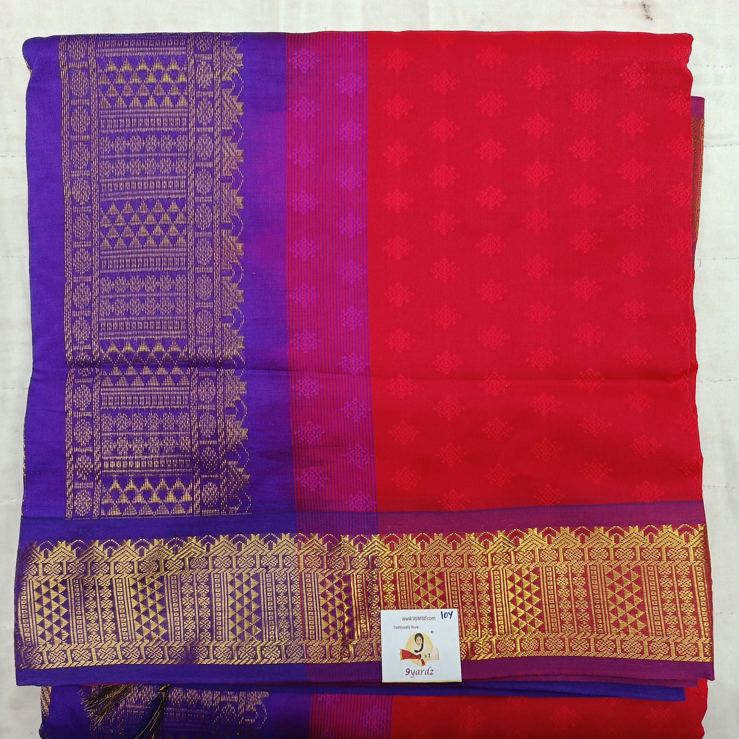 Semi Silk cotton Madisar embossed