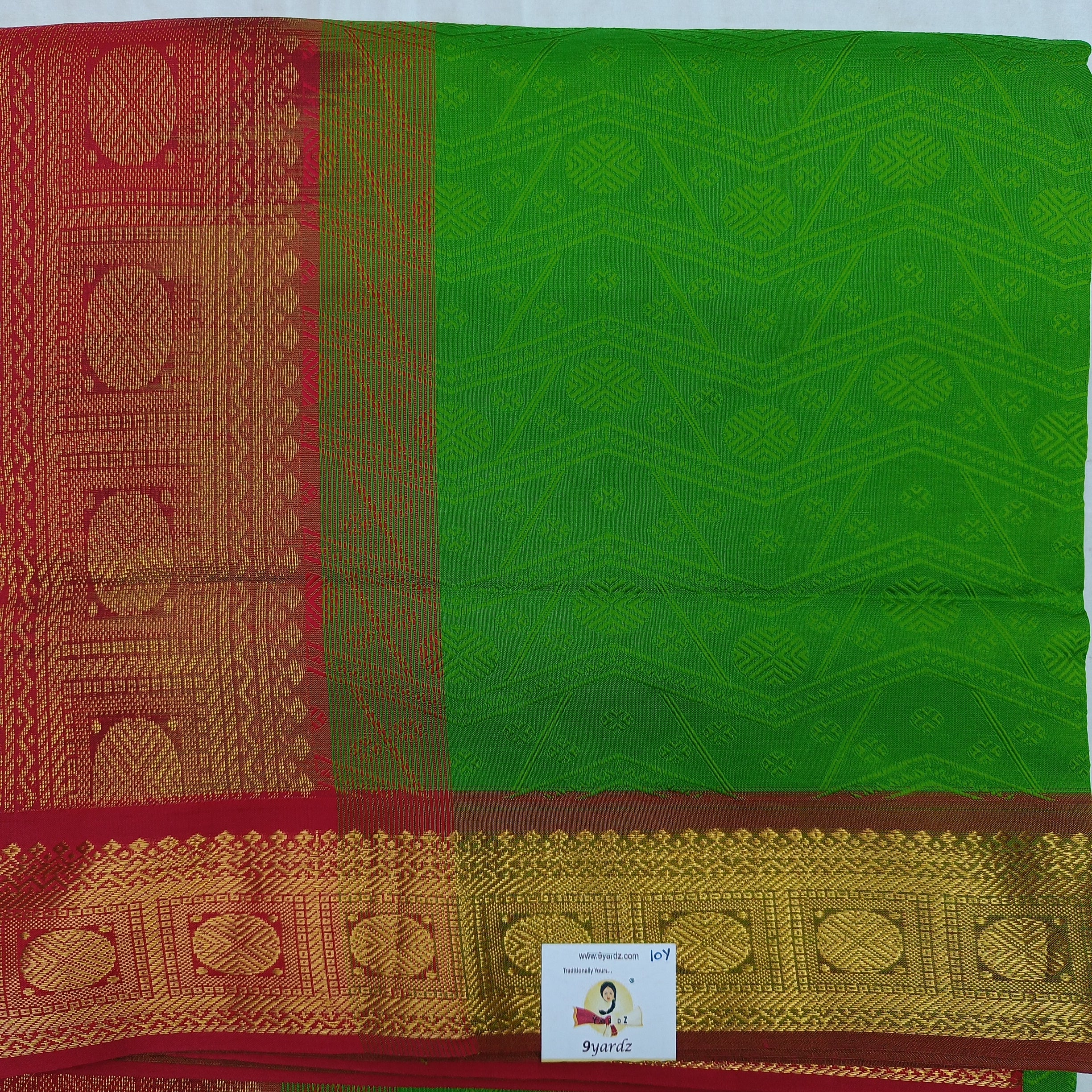 Semi Silk cotton Madisar embossed