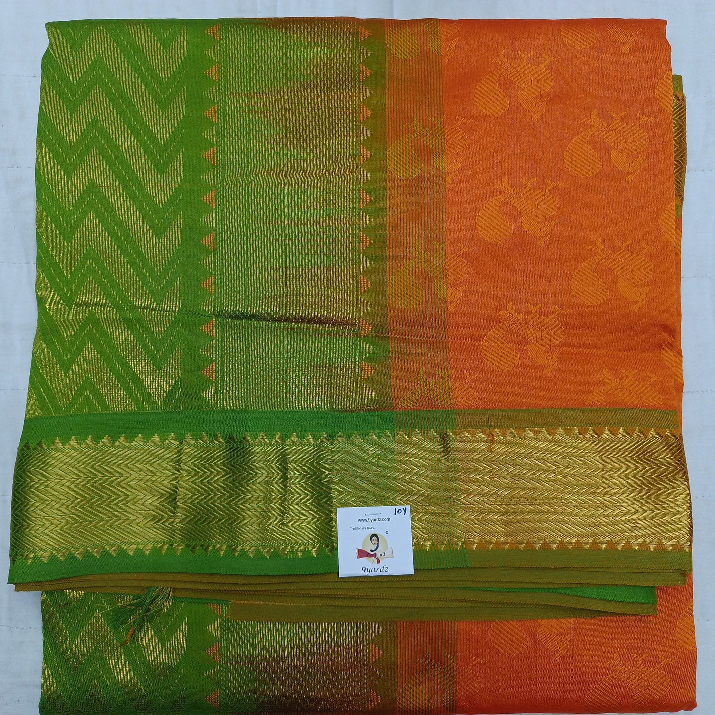 Semi Silk cotton Madisar embossed