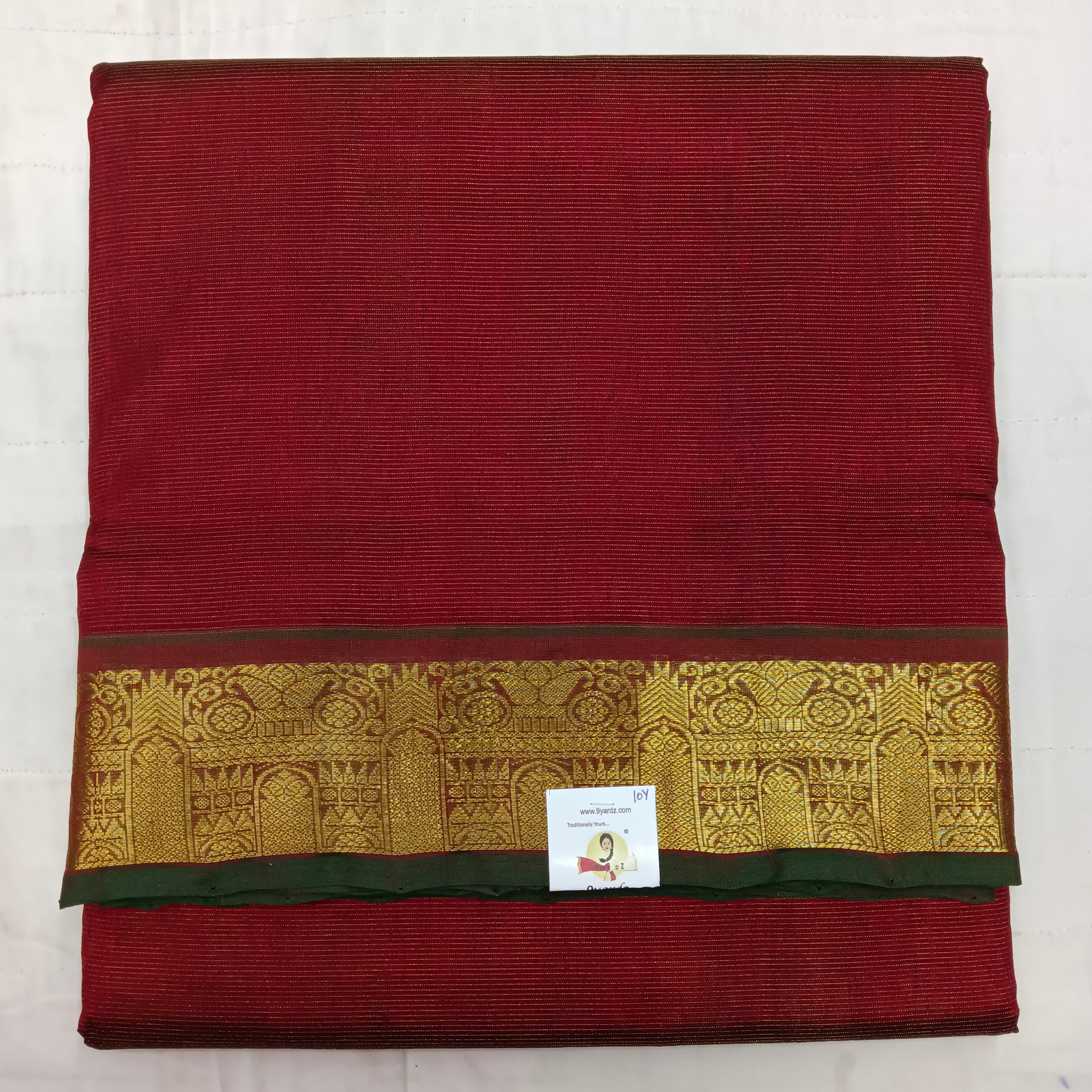 Pure silk cotton Vairaoosi 10yards madisar