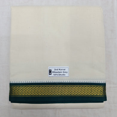 Pure cotton Muhurtham dhoti 10*6 5 maadampet