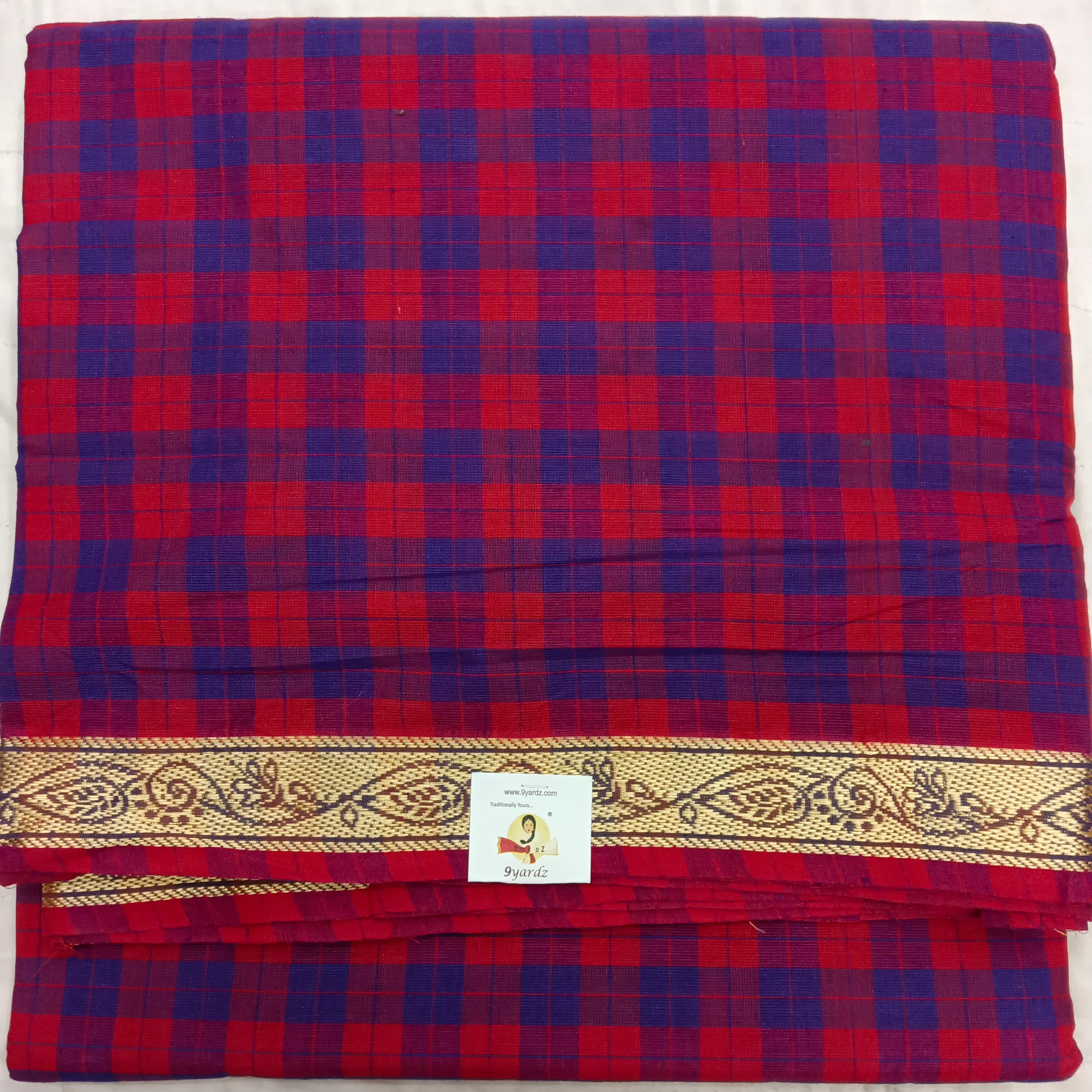 Chettinadu / Karaikudi cotton 10.5 yards madisar