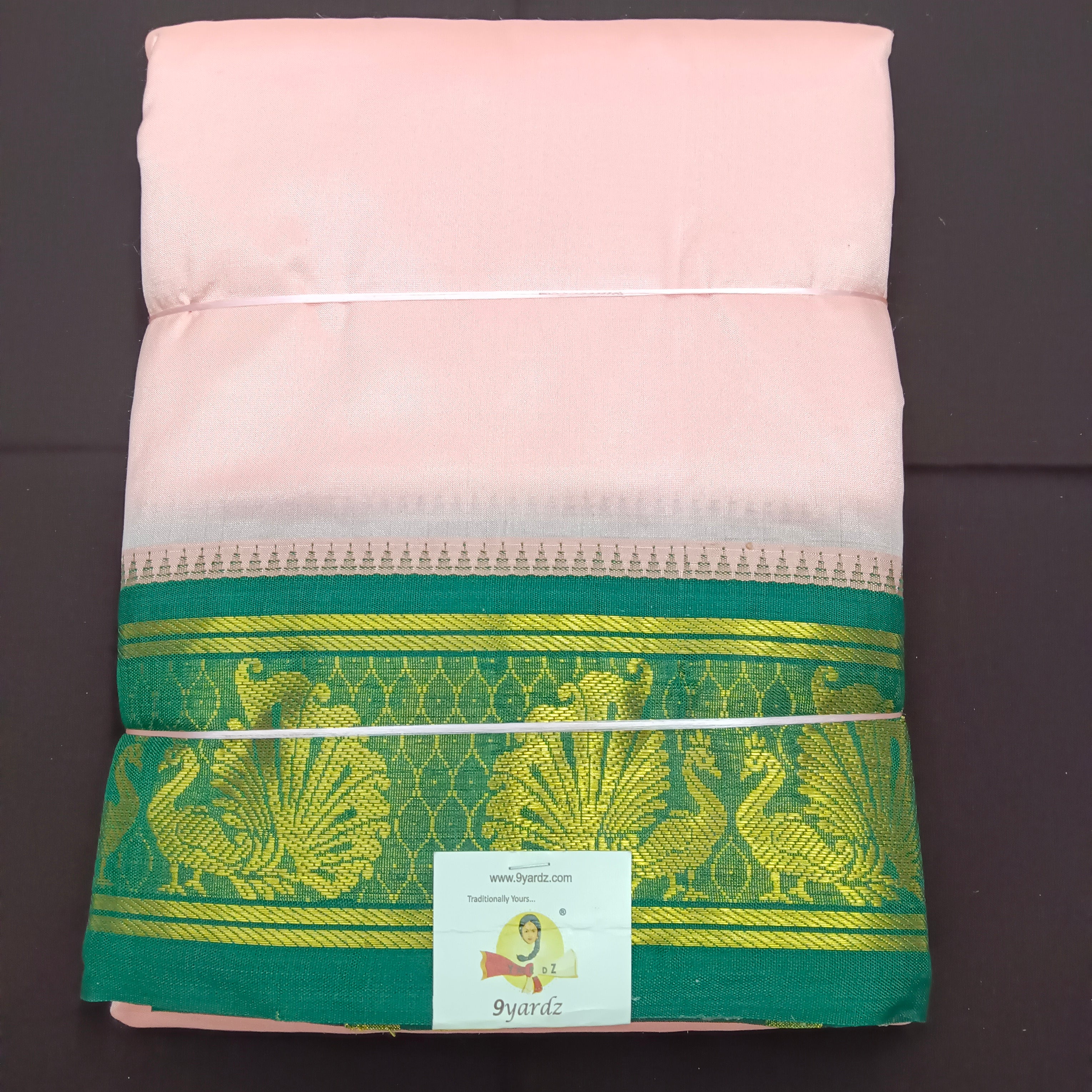 Pure silk Colour Dhoti 9*5 muzham