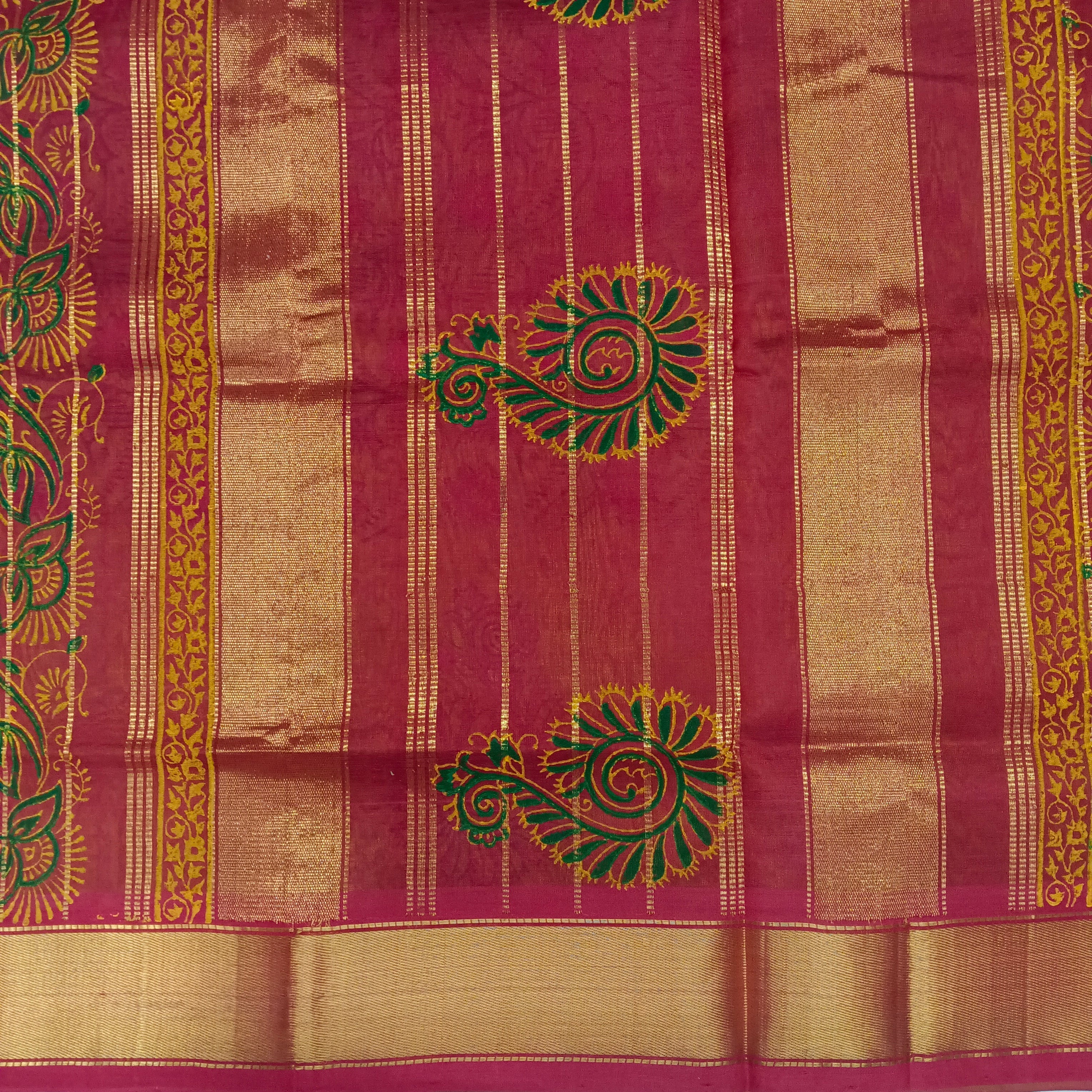 Pure silk cotton - Printed 10yards madisar