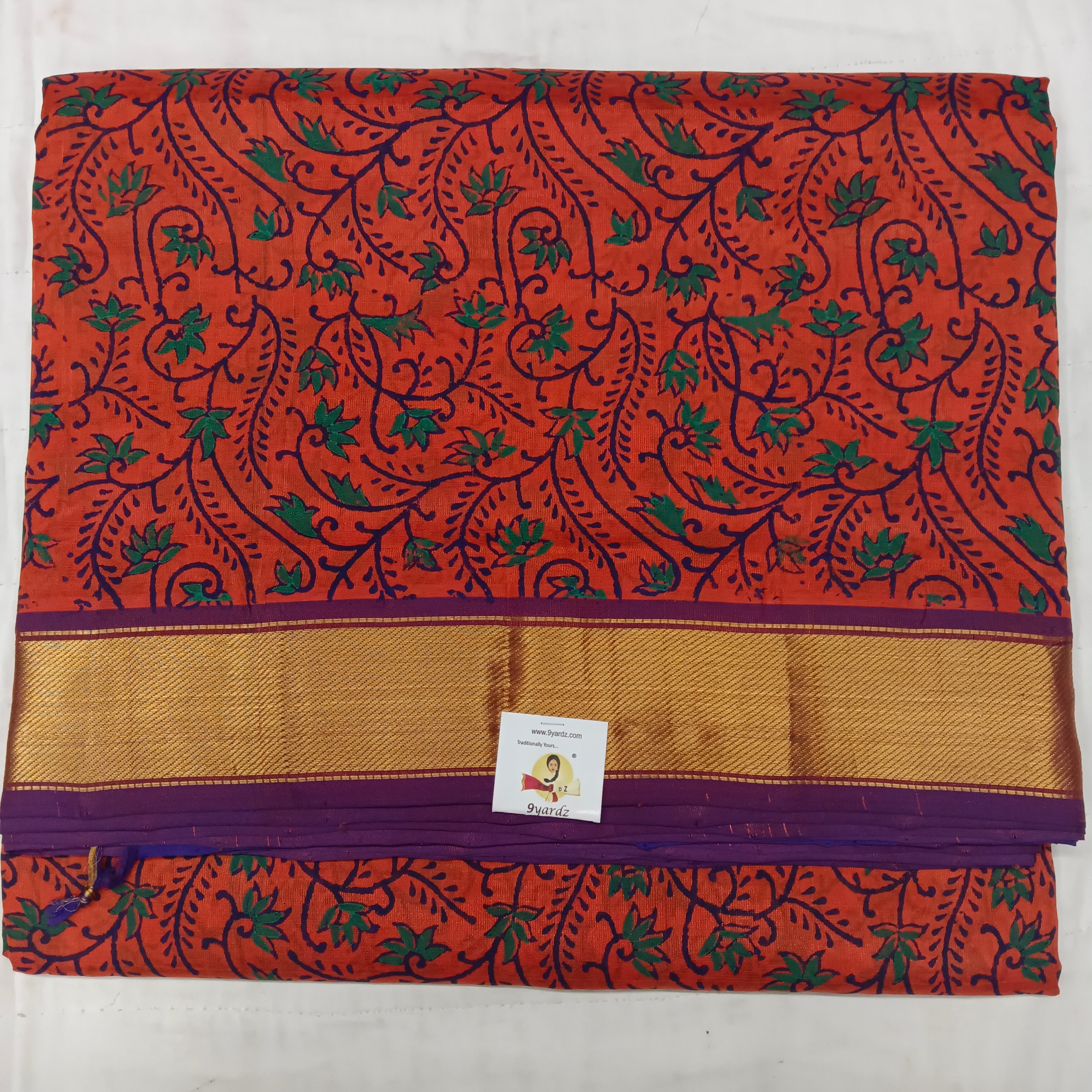Pure silk cotton - Printed 10yards madisar