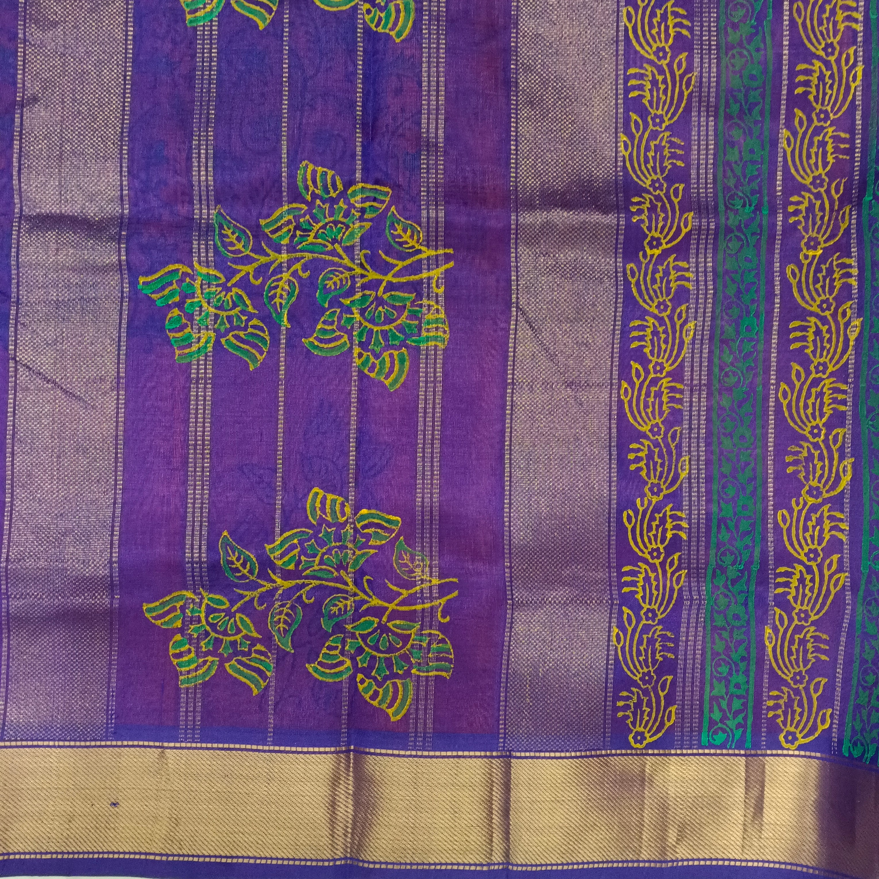 Pure silk cotton - Printed 10yards madisar