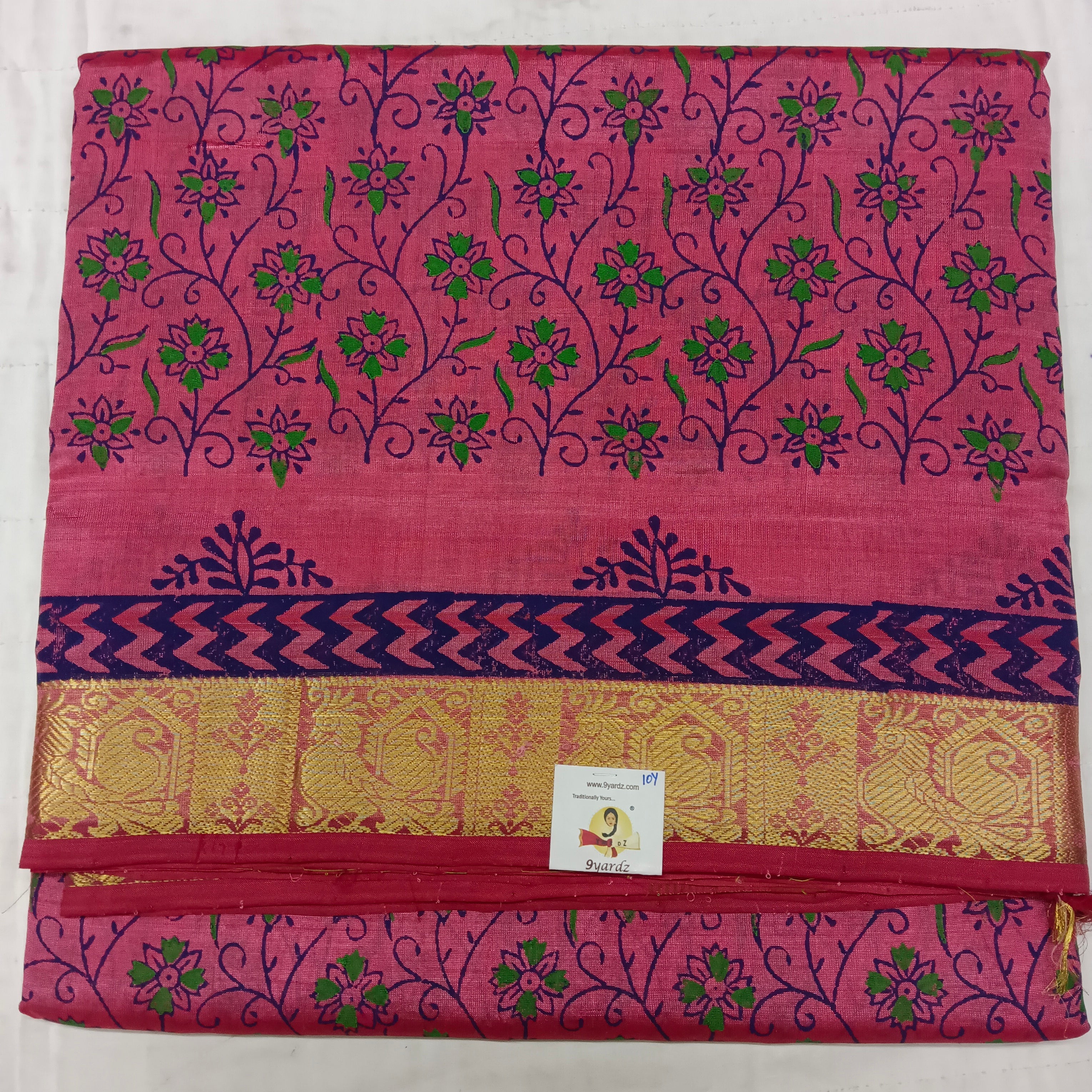 Pure silk cotton - Printed 10yards madisar