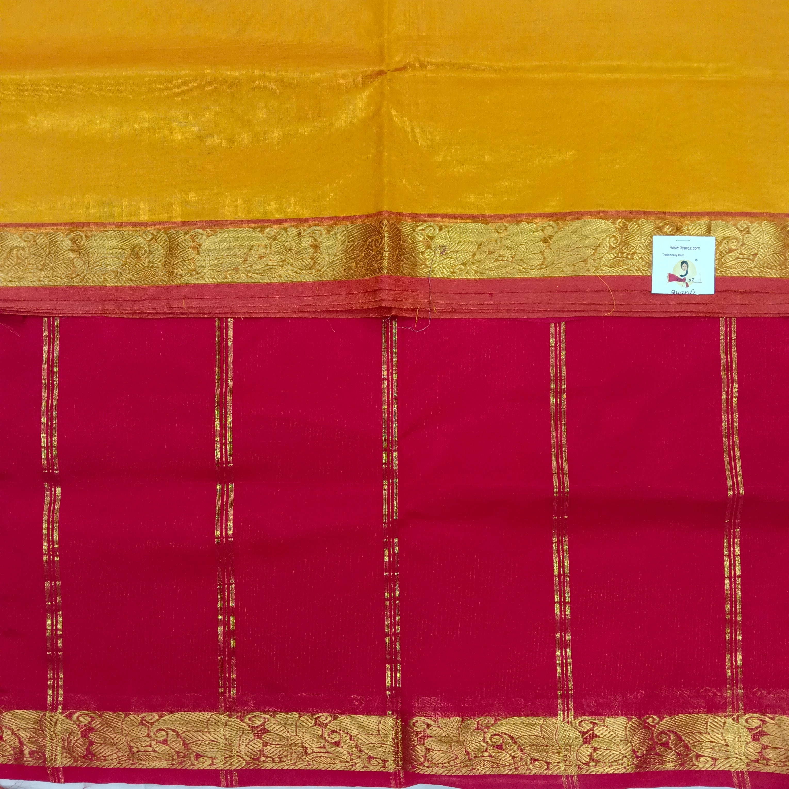 Pure silk cotton 6 yards