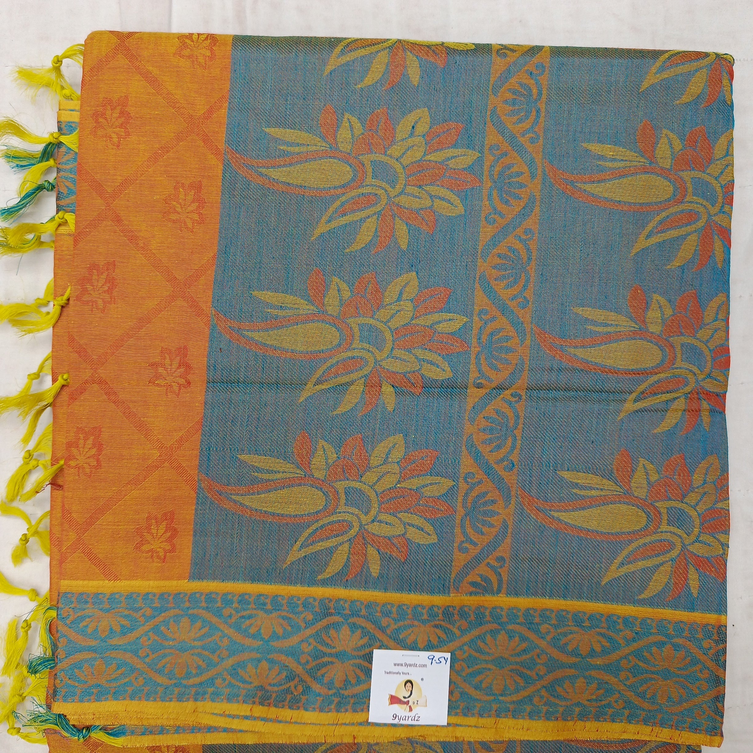 Rich Cotton Embossed madisar 9.5yardz