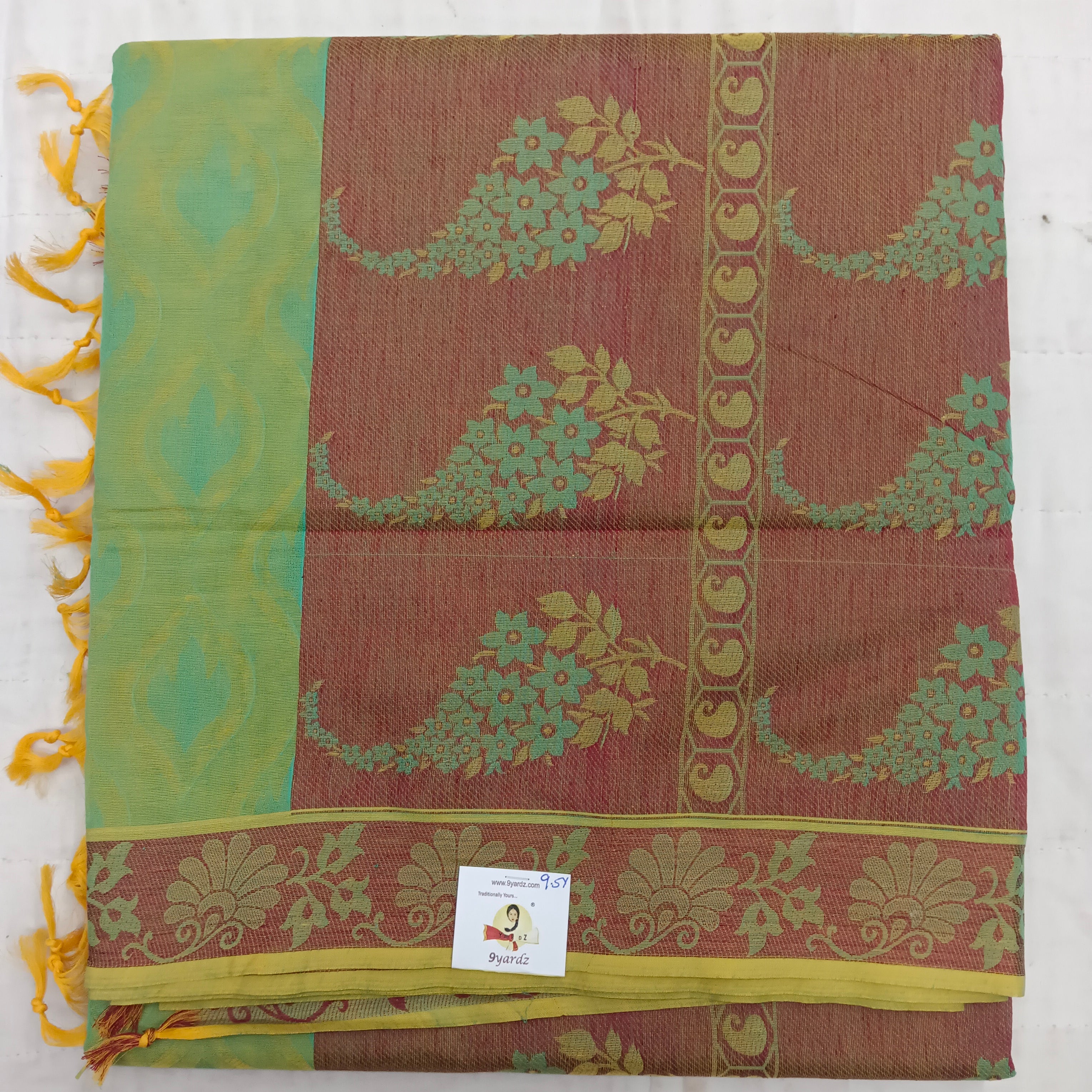 Rich Cotton Embossed madisar 9.5yardz