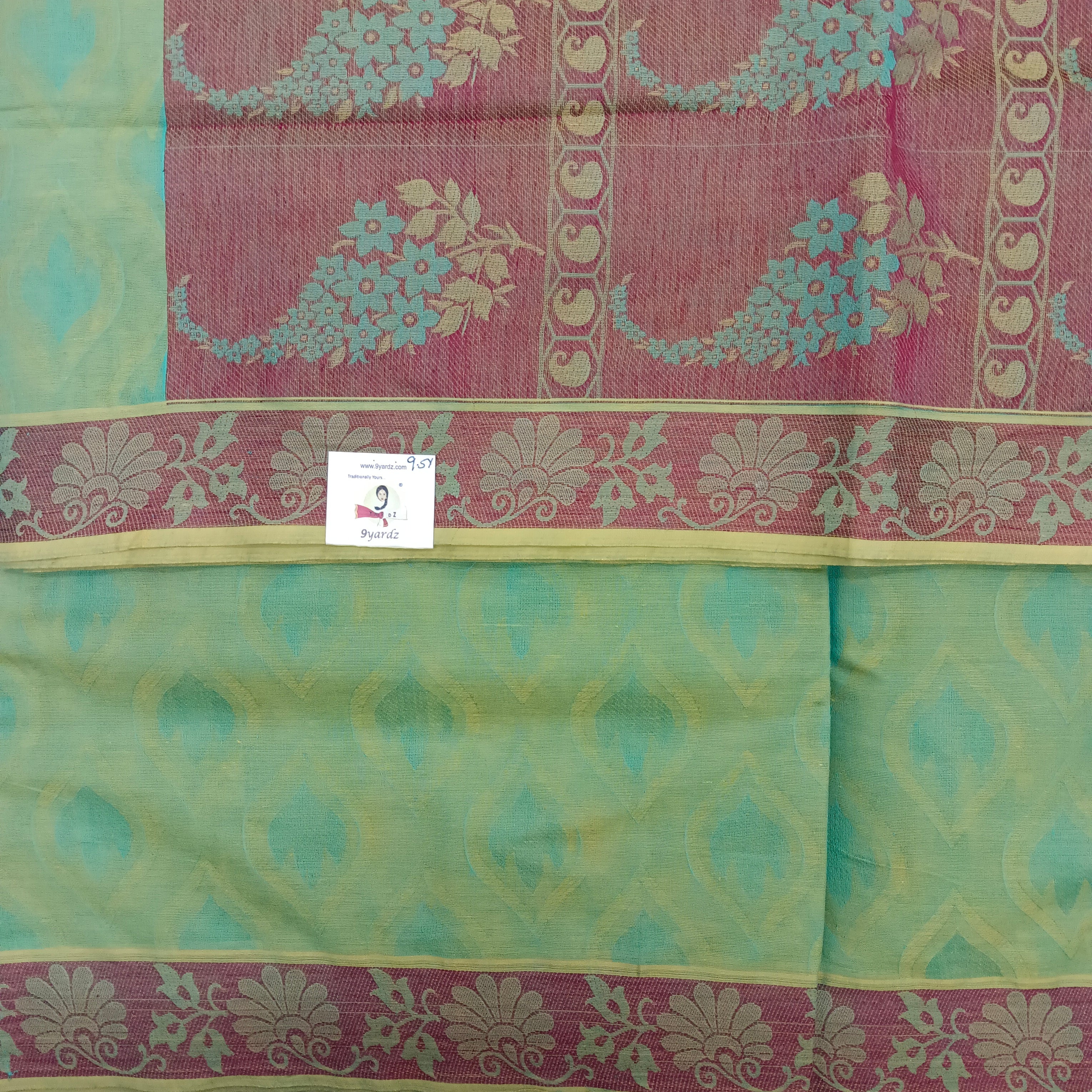 Rich Cotton Embossed madisar 9.5yardz