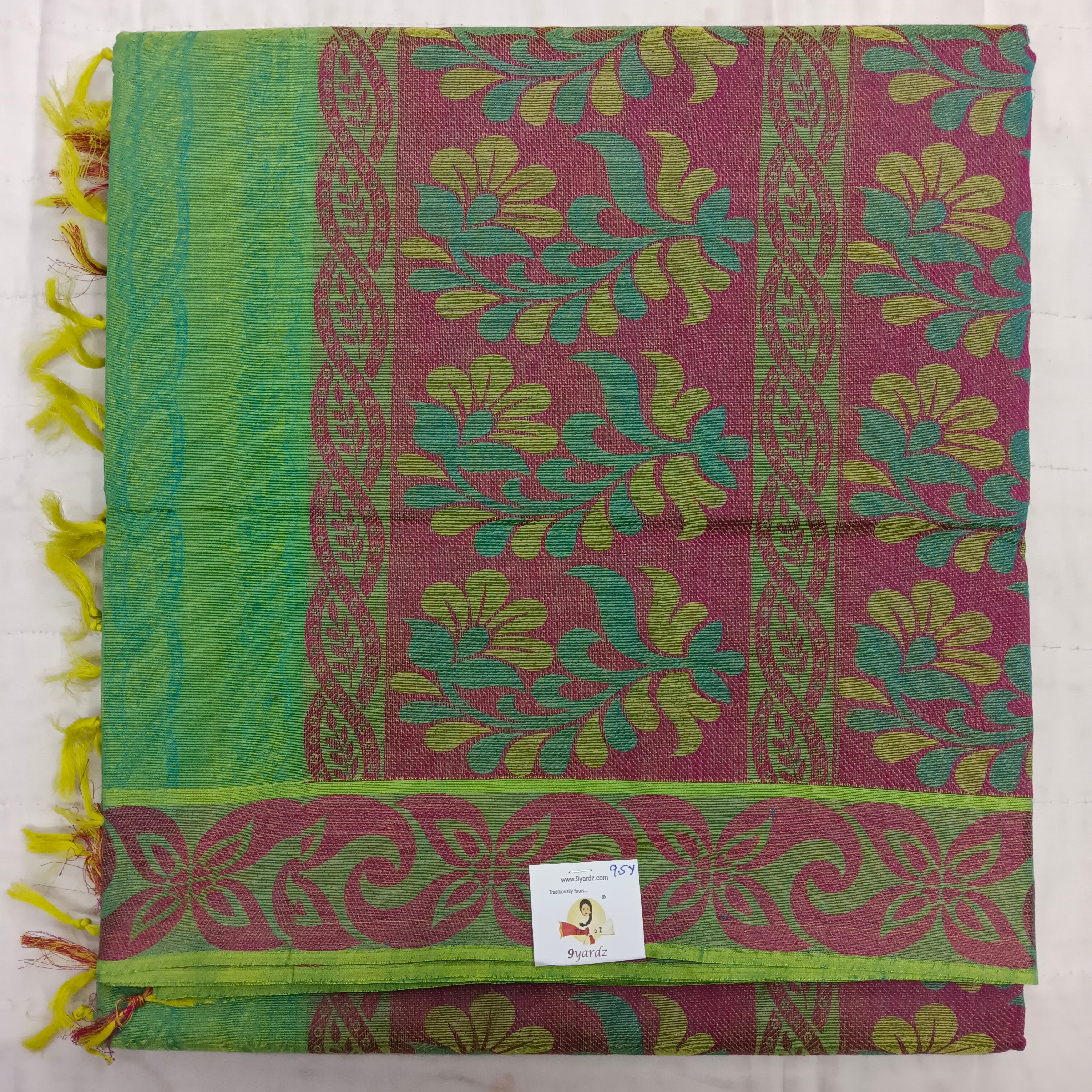 Rich Cotton Embossed madisar 9.5yardz