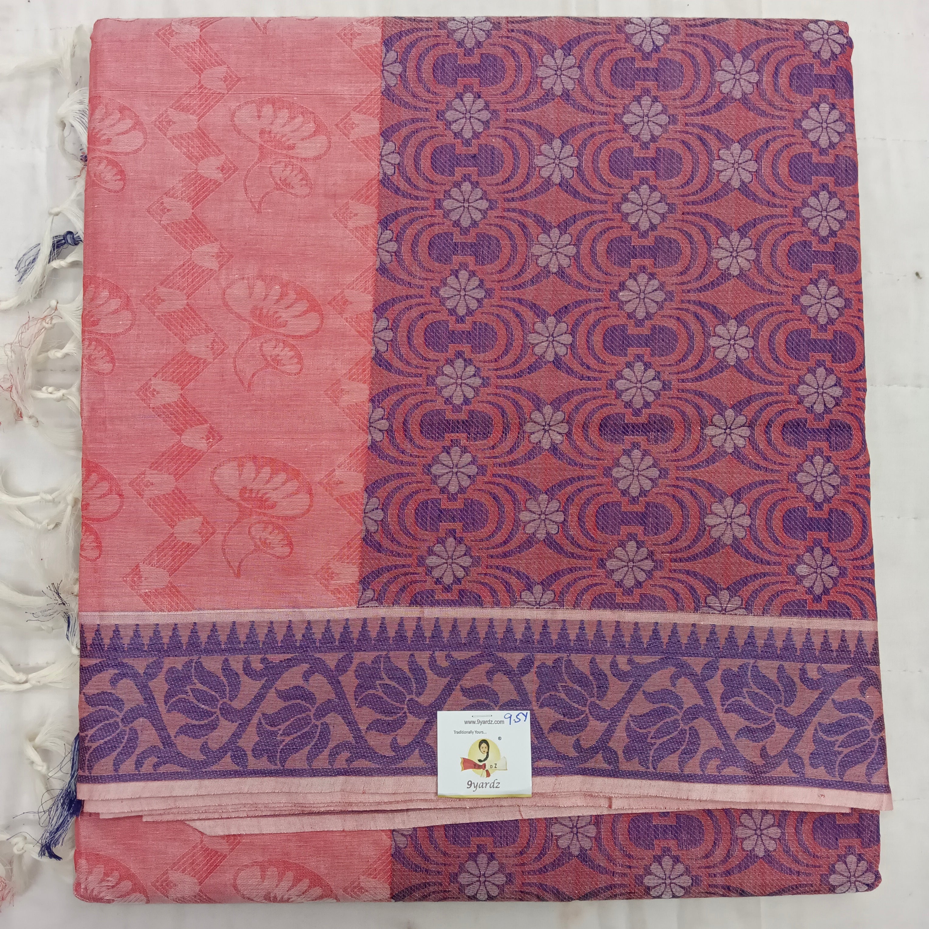 Rich Cotton Embossed madisar 9.5yardz