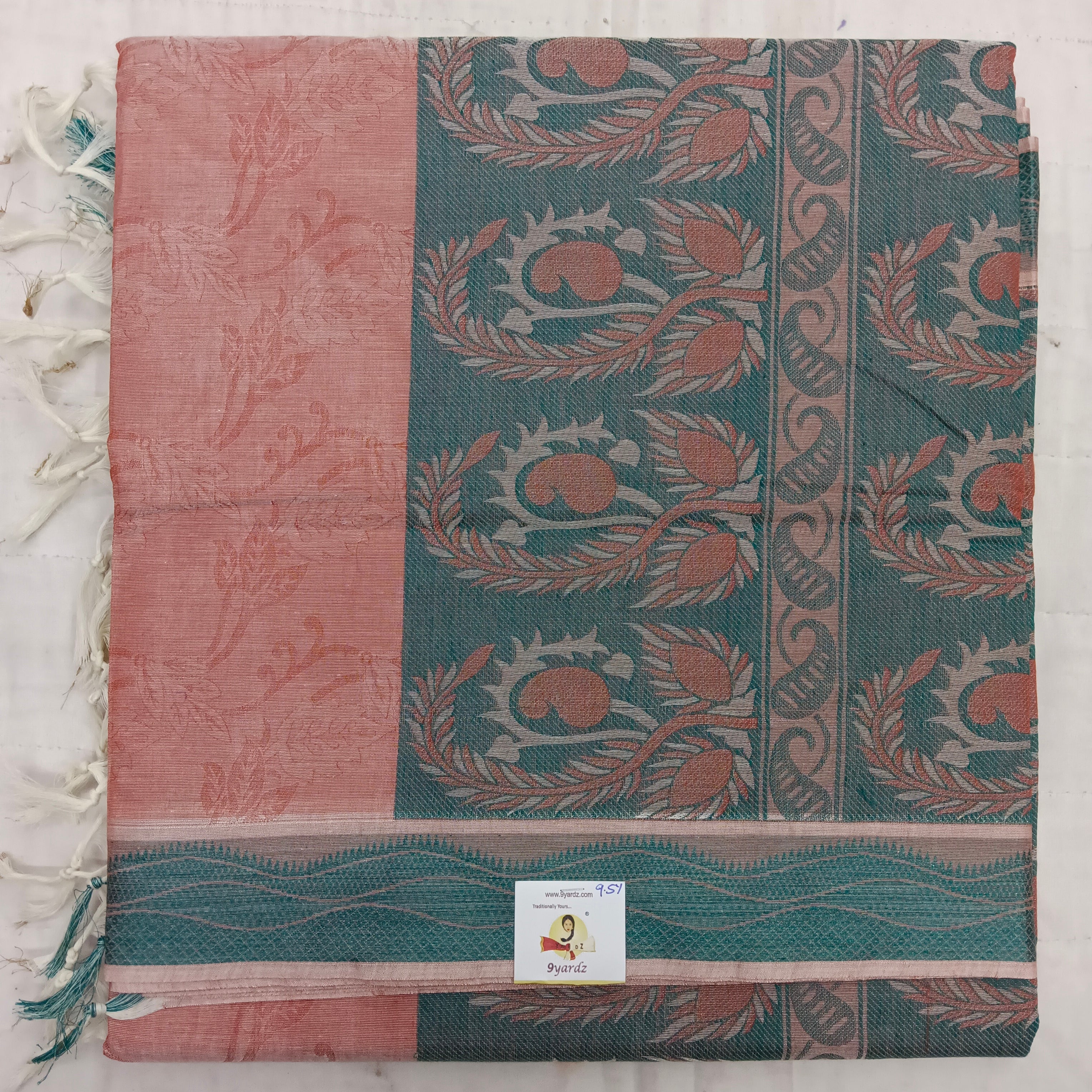 Rich Cotton Embossed madisar 9.5yardz