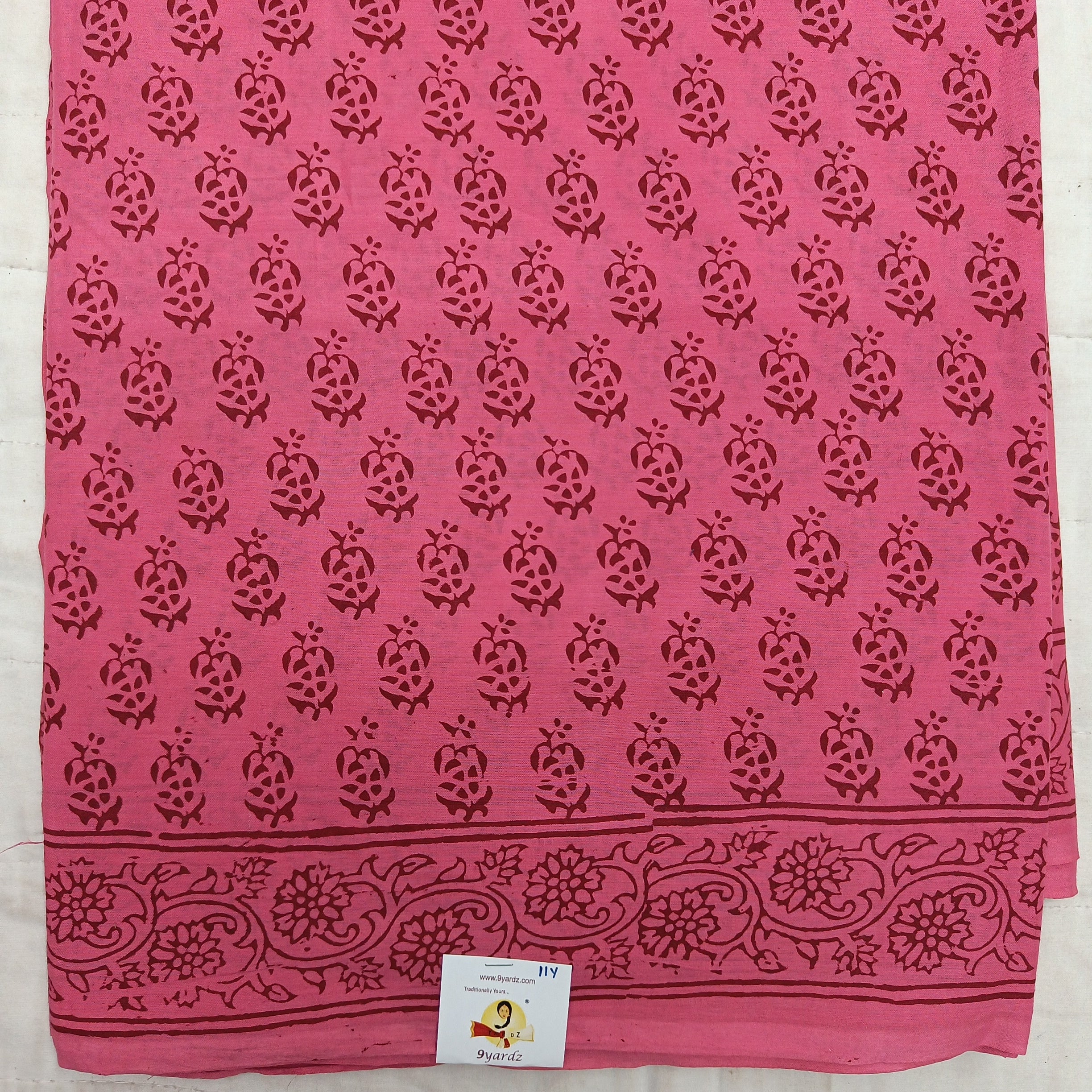Baag/soft cotton Madisar 11 yards