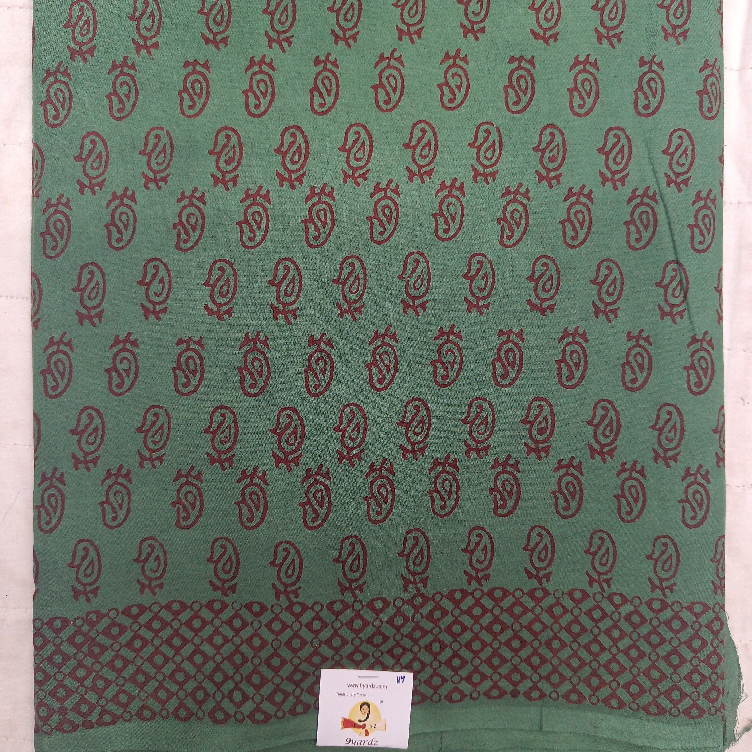 Baag/soft cotton Madisar 11 yards