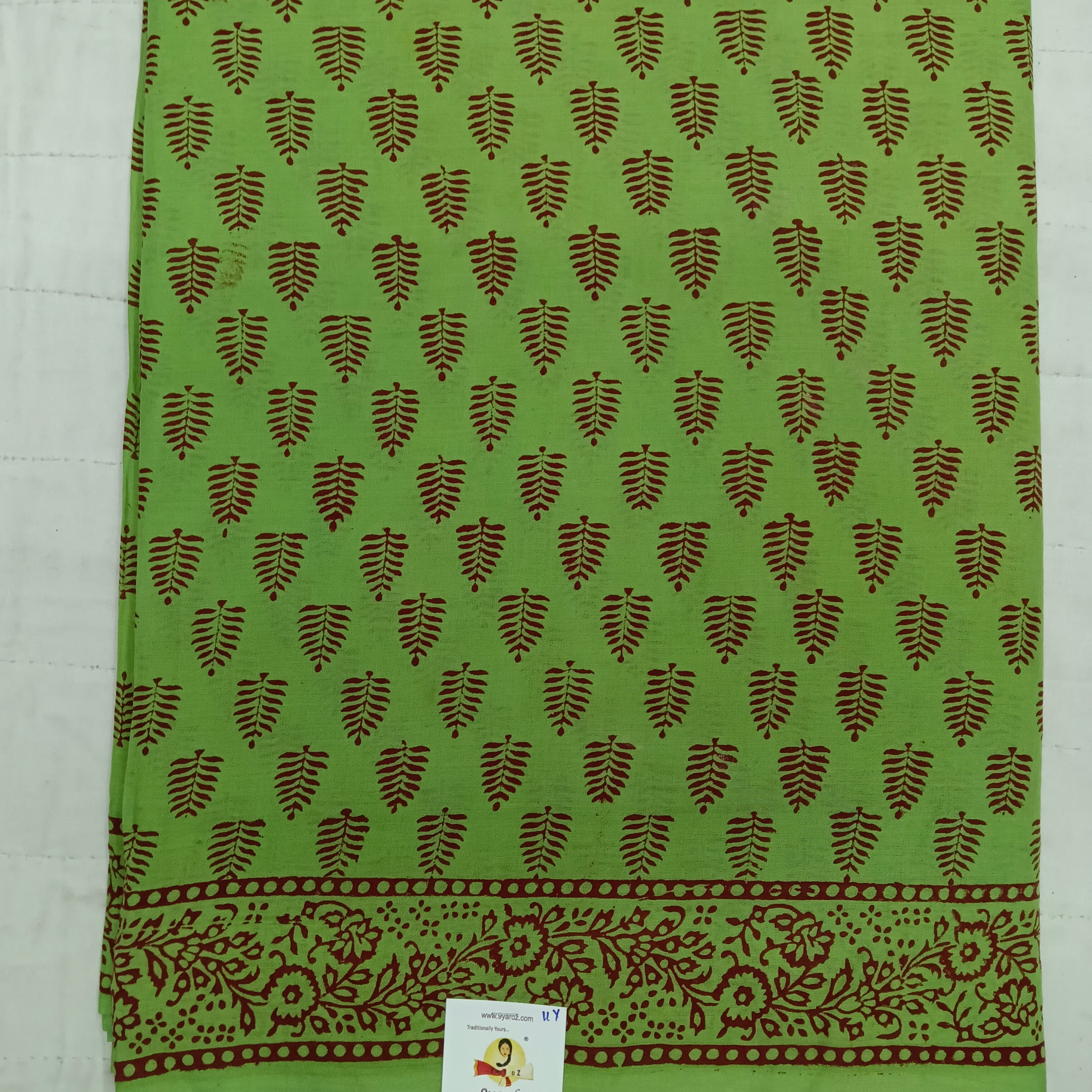 Baag/soft cotton Madisar 11 yards