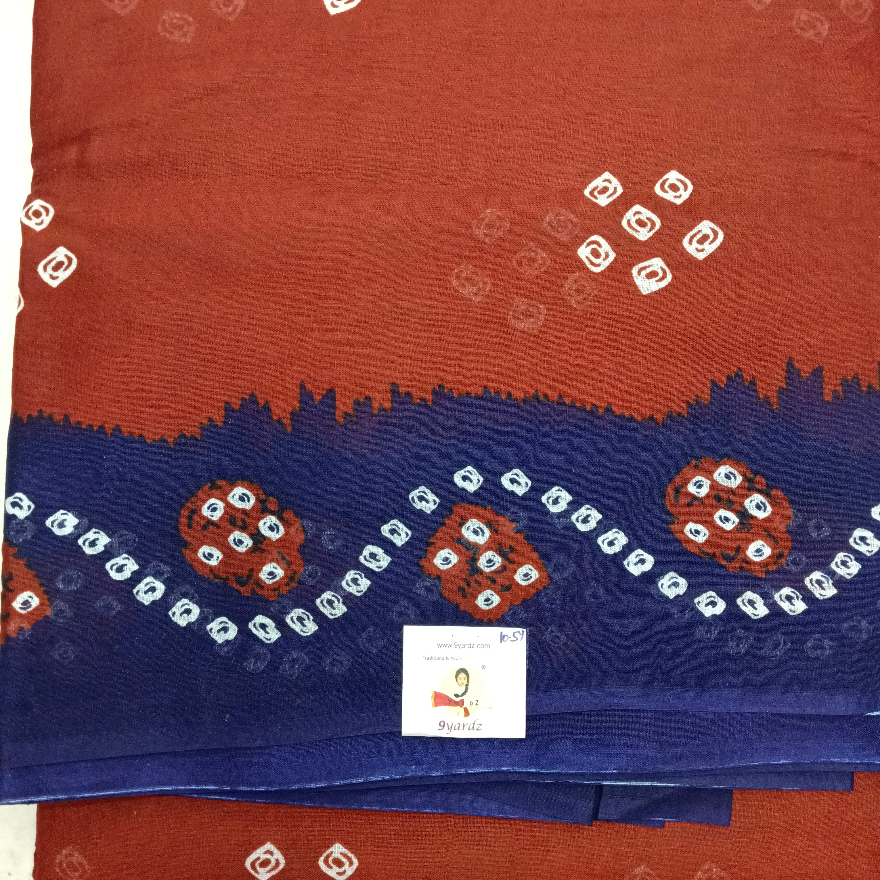 Erode cotton 10.5 yards madisar