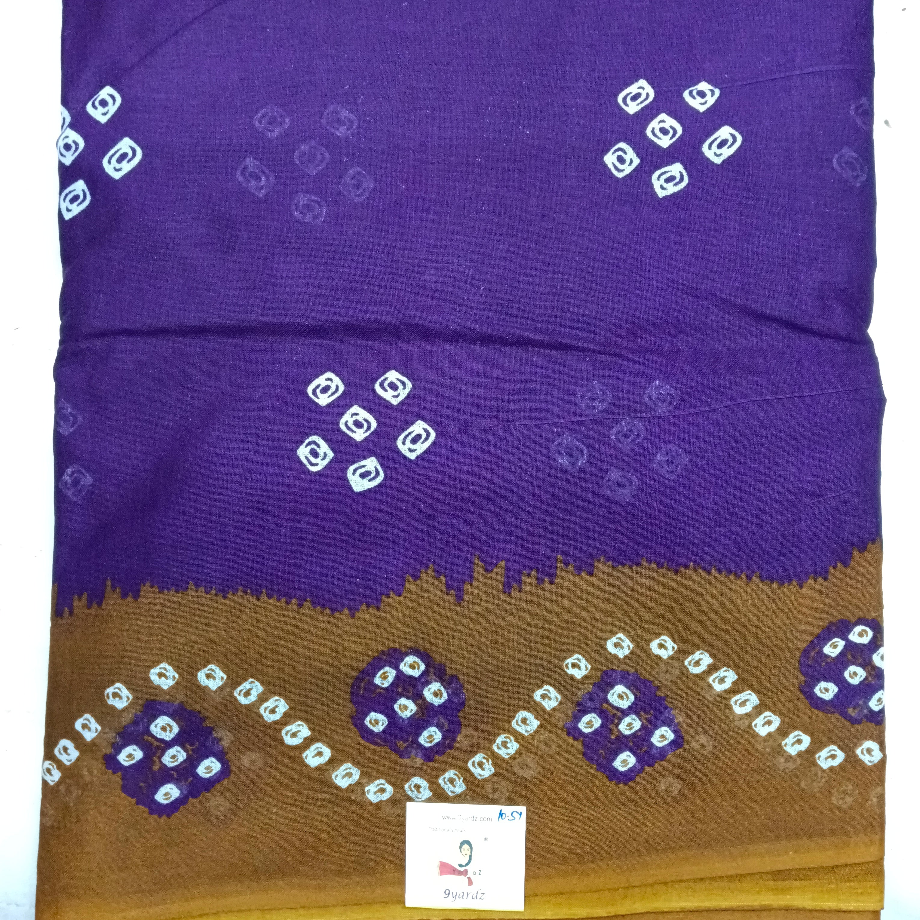 Erode cotton 10.5 yards madisar