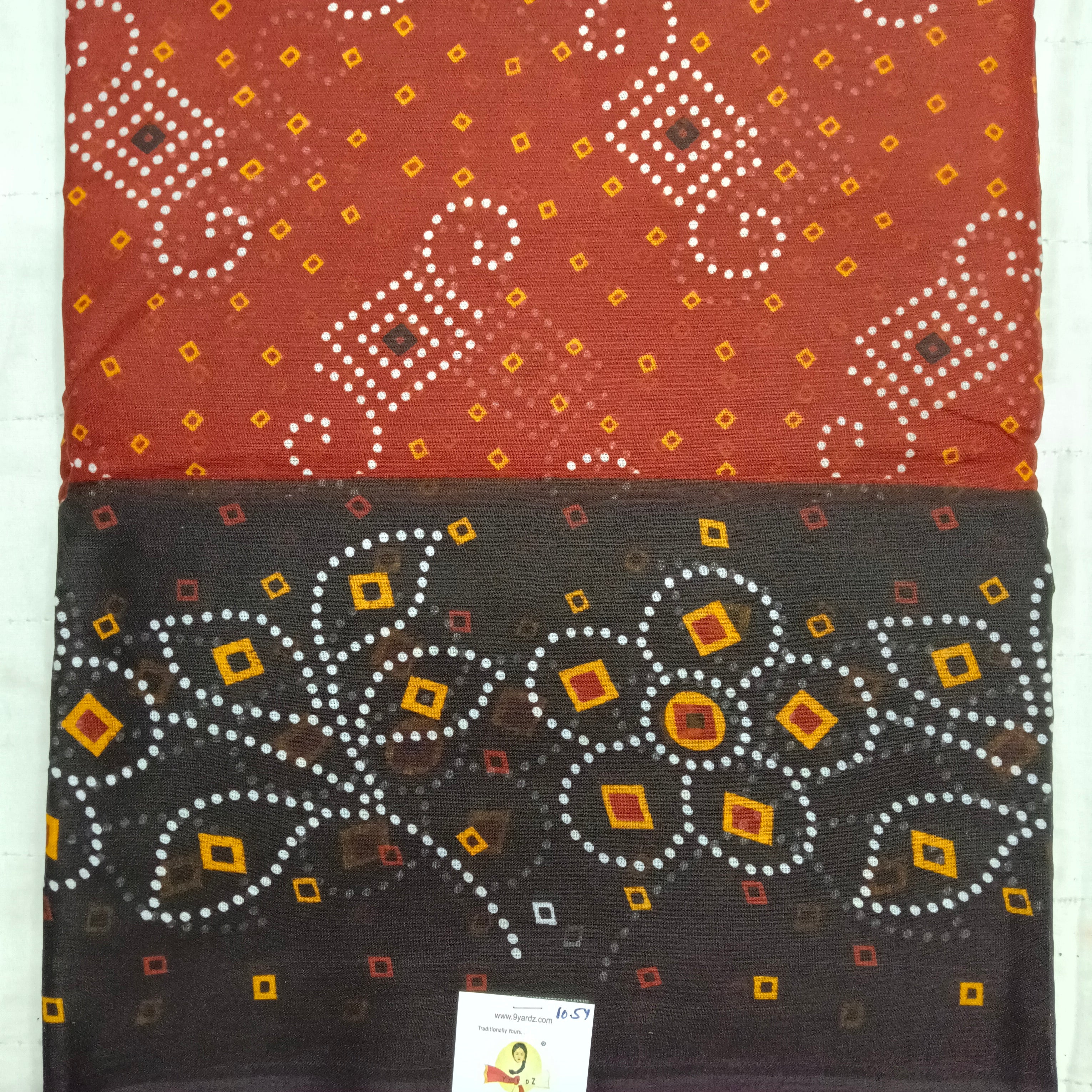 Erode cotton 10.5 yards madisar