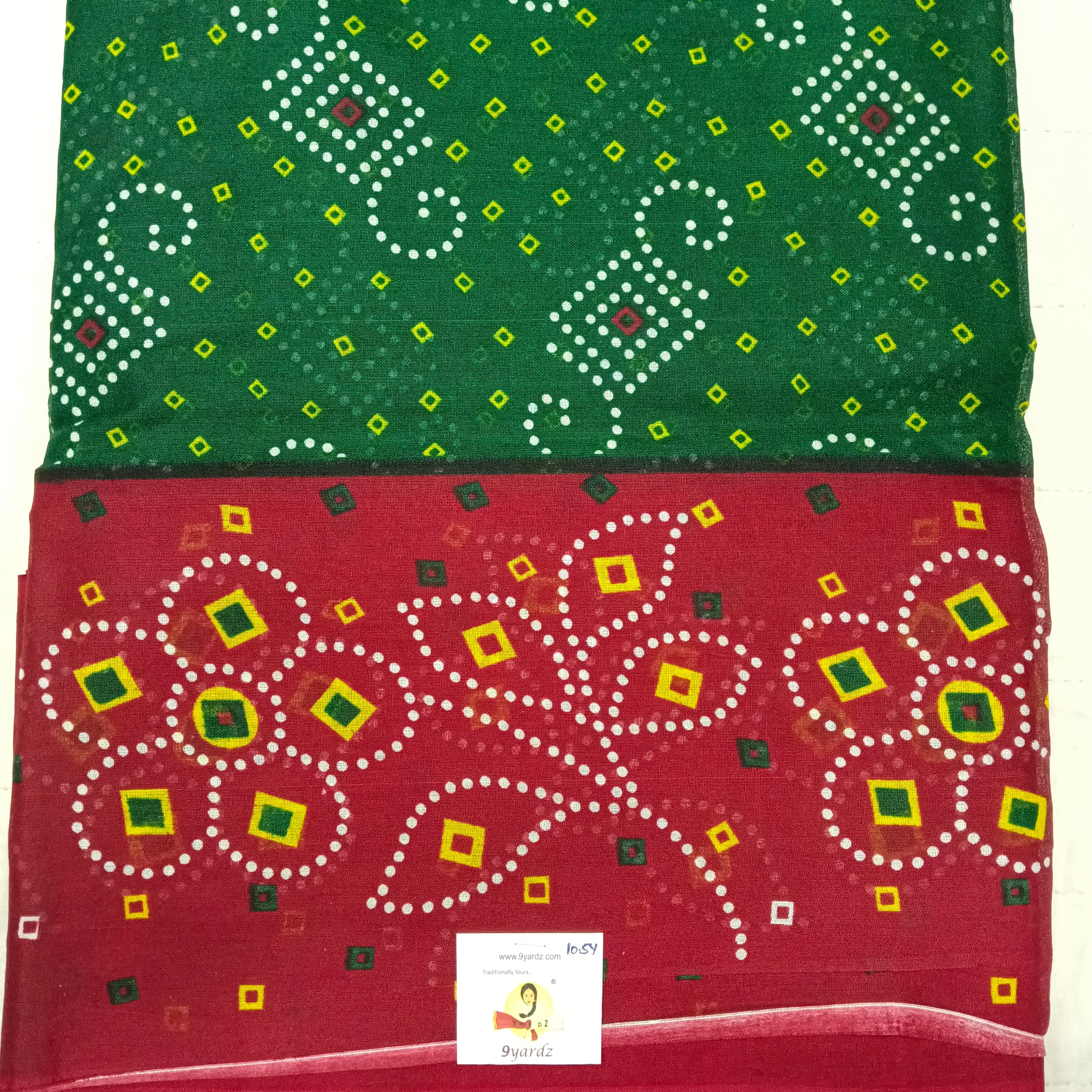 Erode cotton 10.5 yards madisar