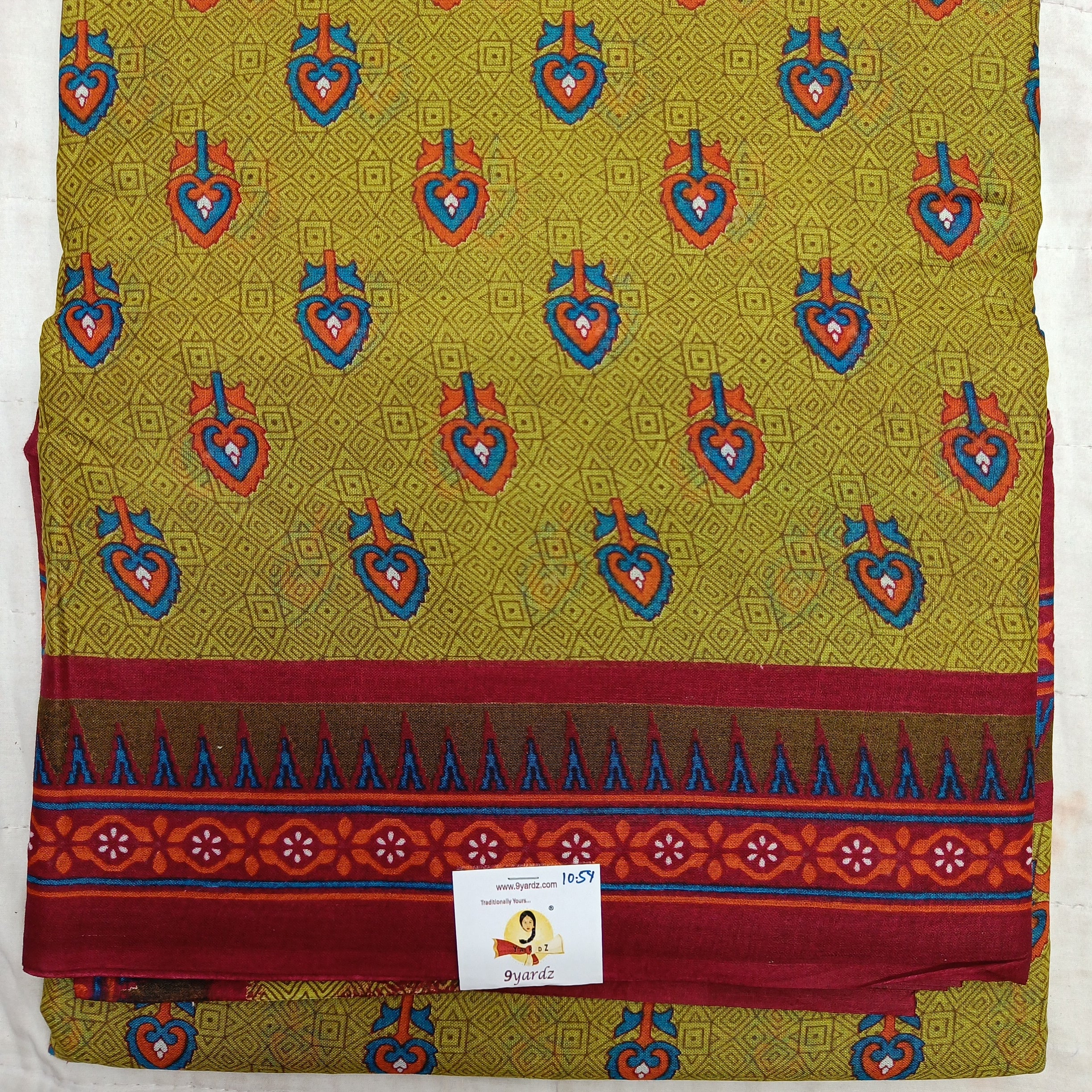 Erode cotton 10.5 yards madisar
