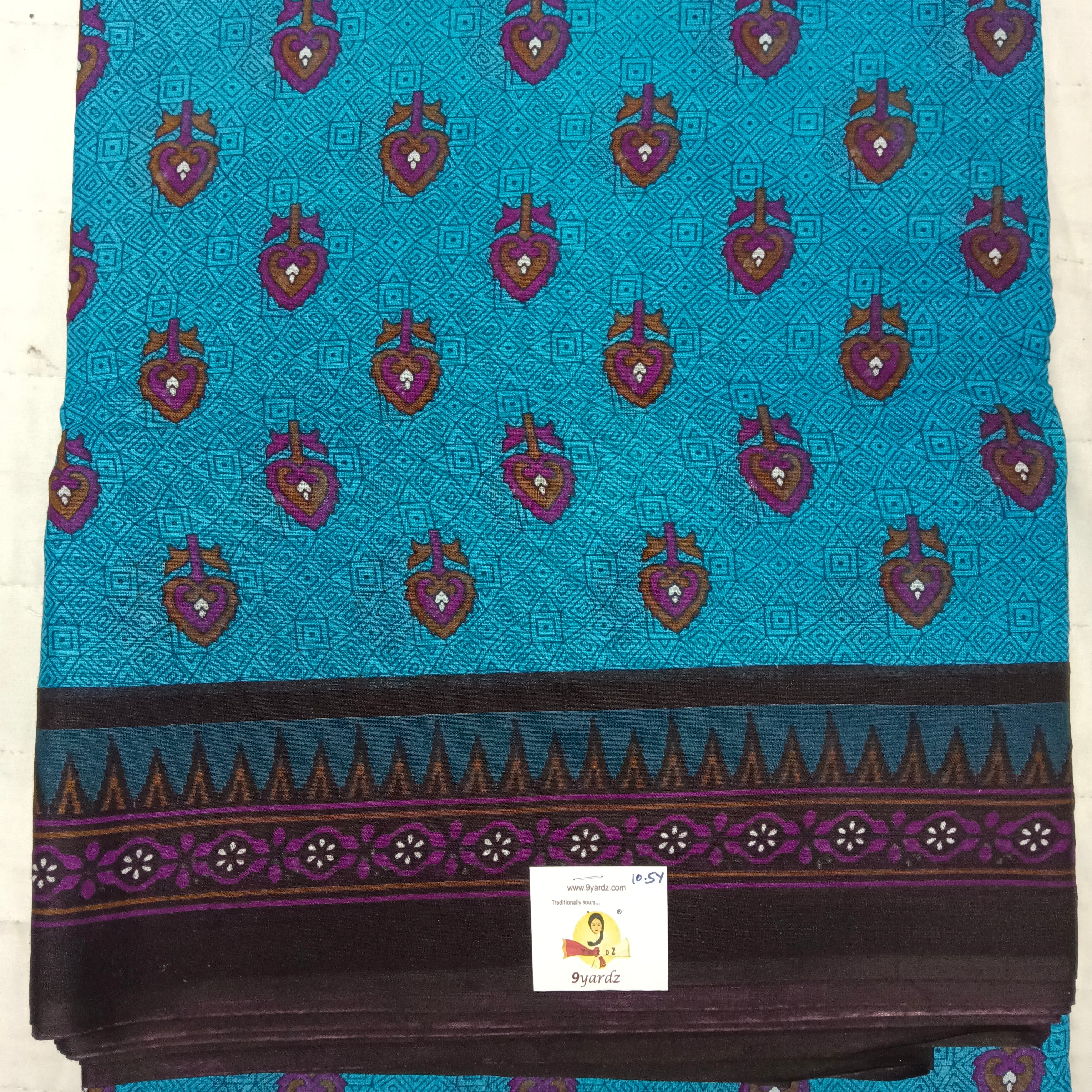 Erode cotton 10.5 yards madisar