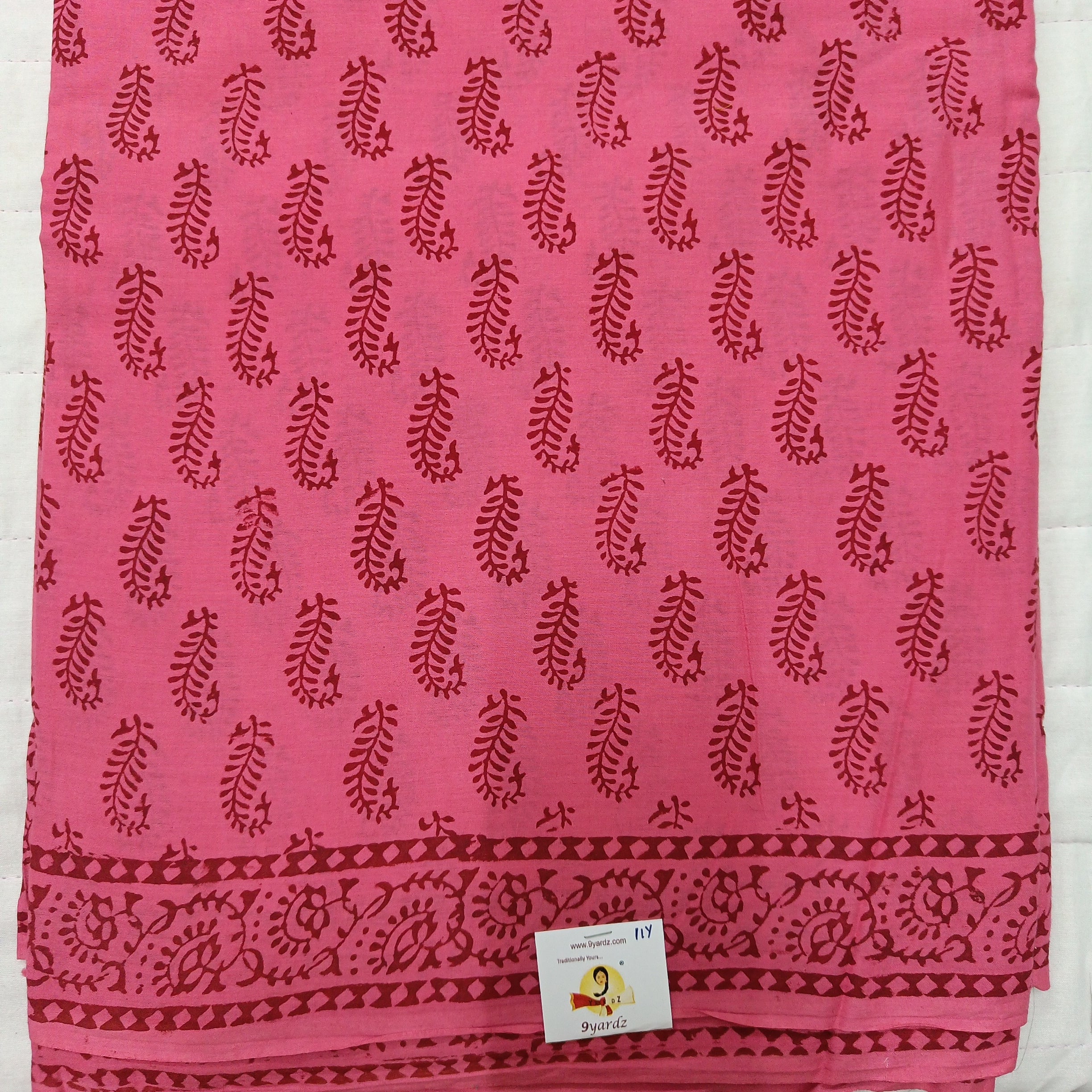 Baag/soft cotton Madisar 11 yards