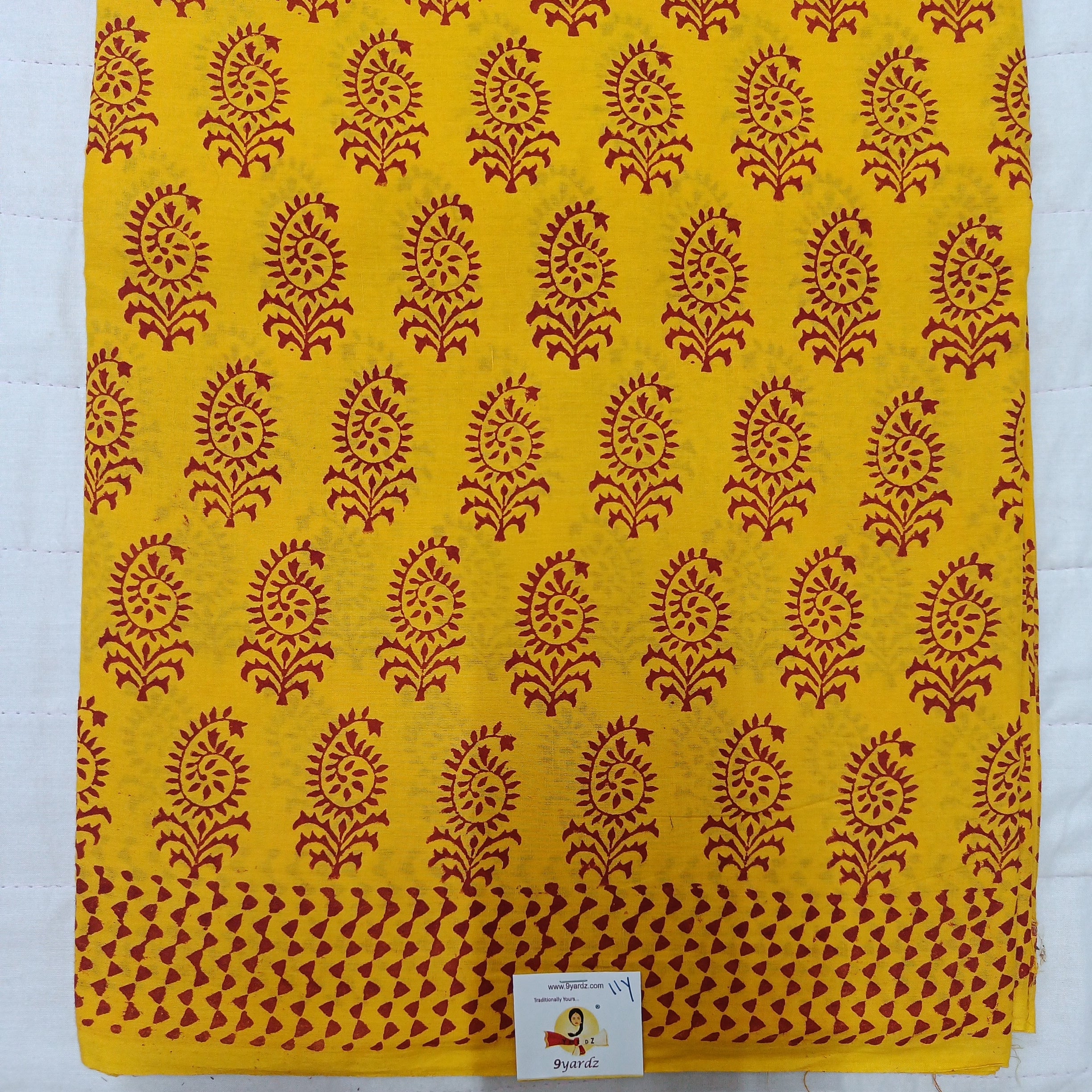 Baag/soft cotton Madisar 11 yards