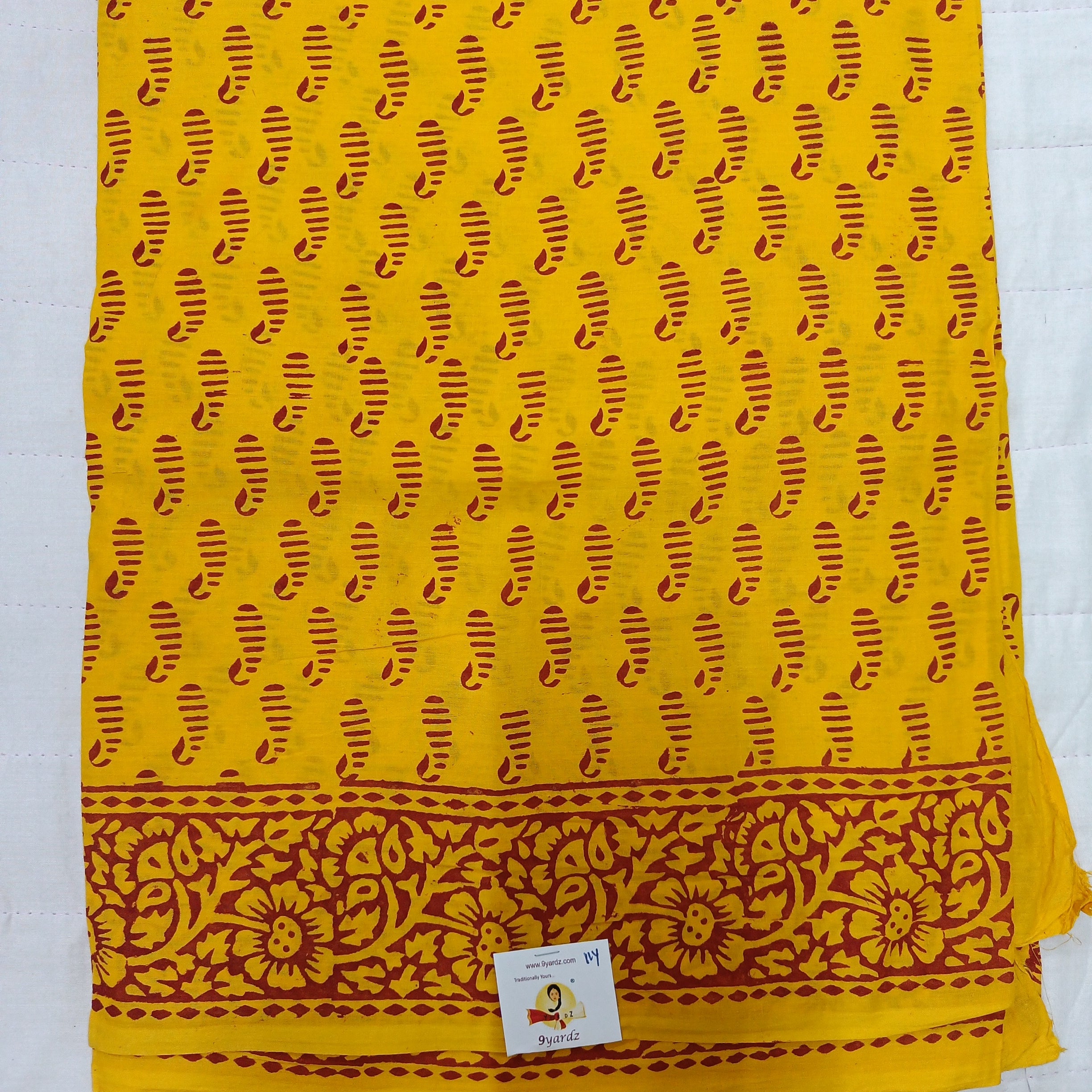 Baag/soft cotton Madisar 11 yards