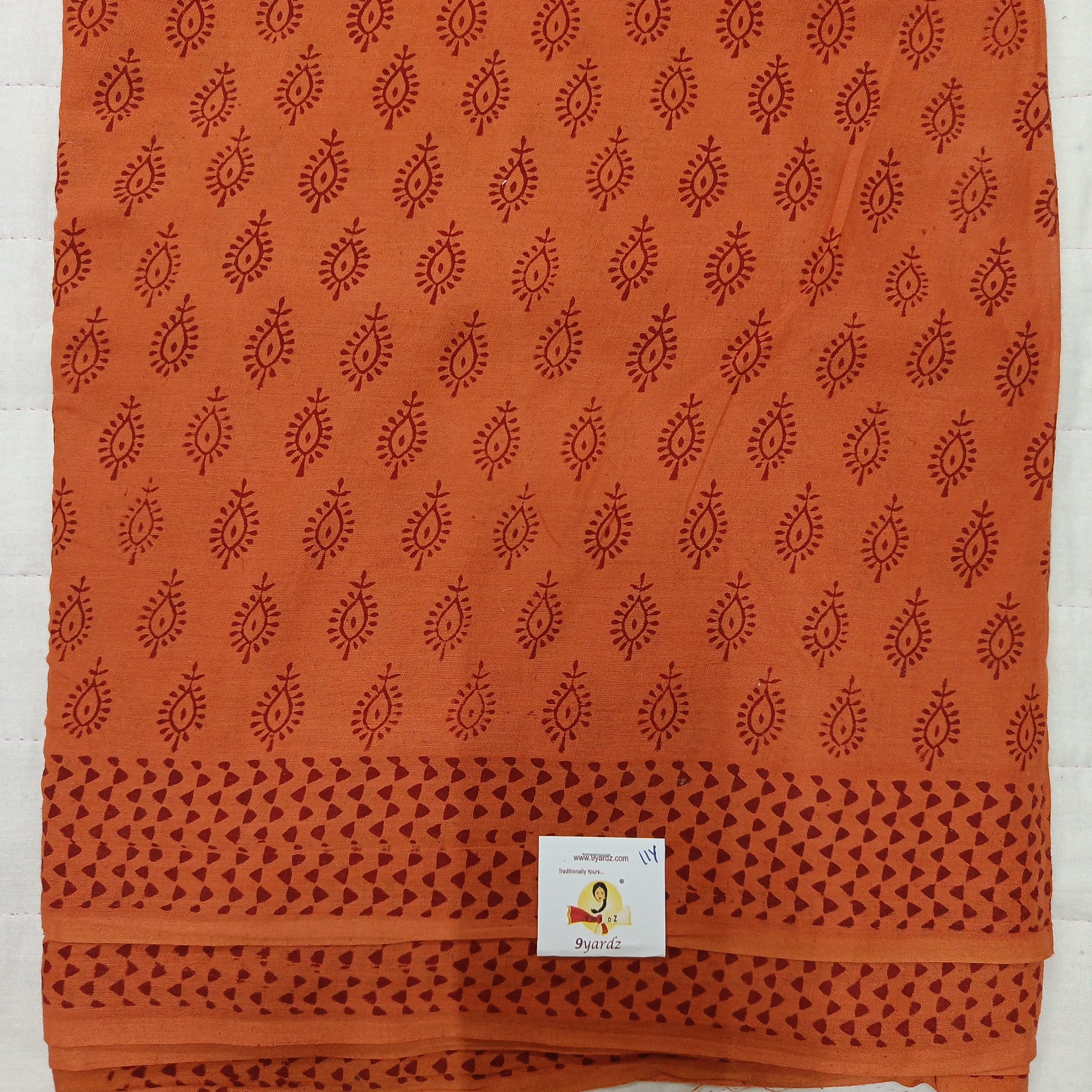 Baag/soft cotton Madisar 11 yards