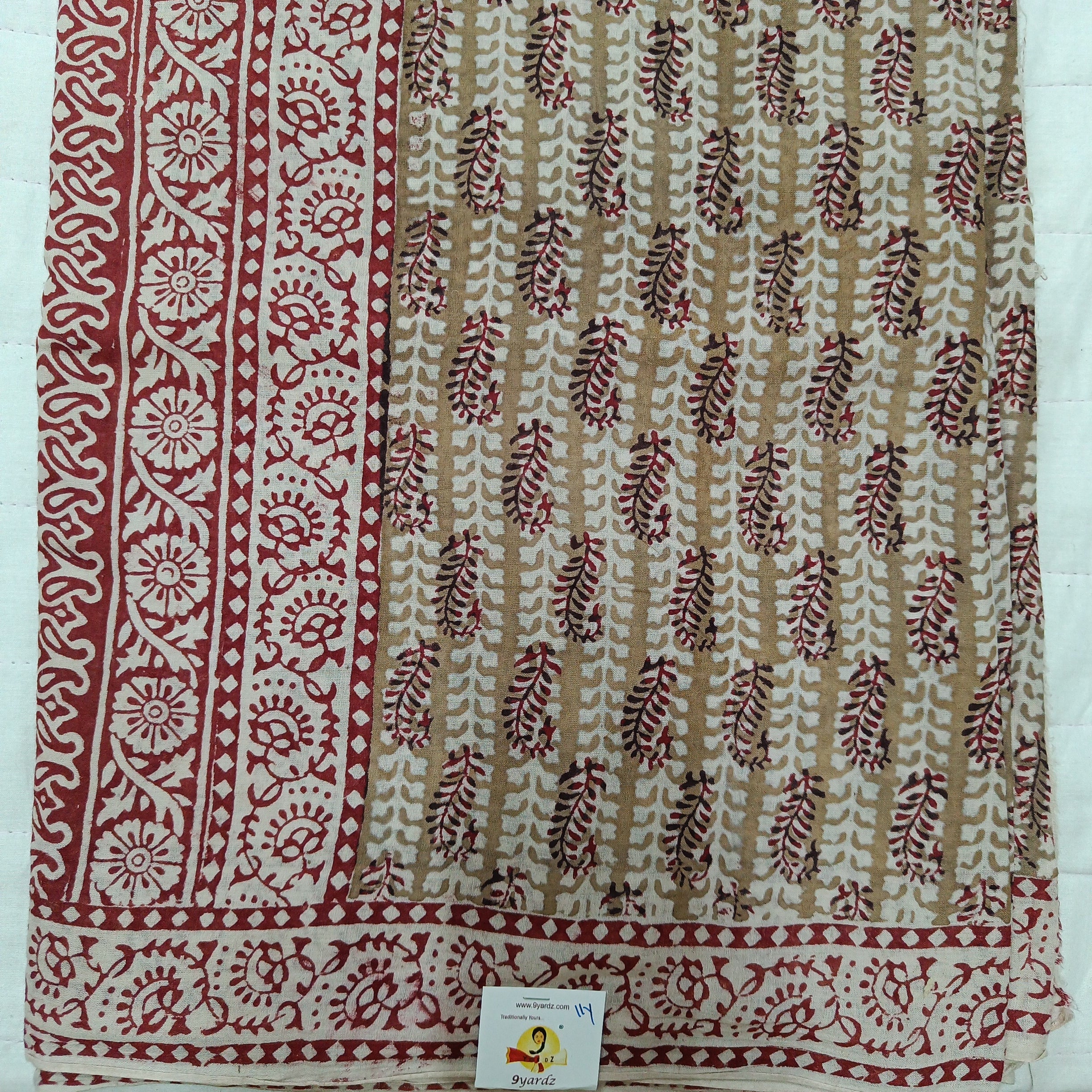 Baag/soft cotton Madisar 11 yards