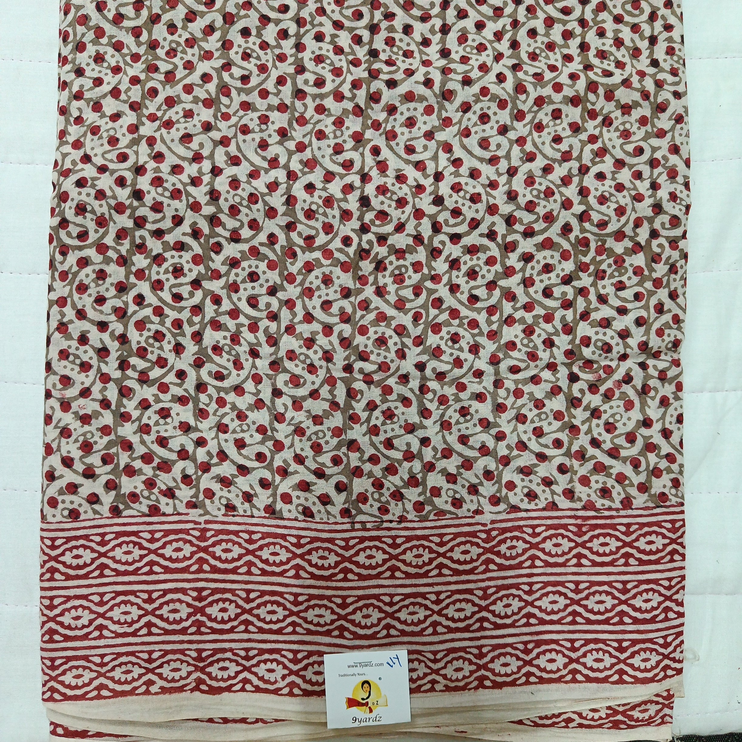 Baag/soft cotton Madisar 11 yards
