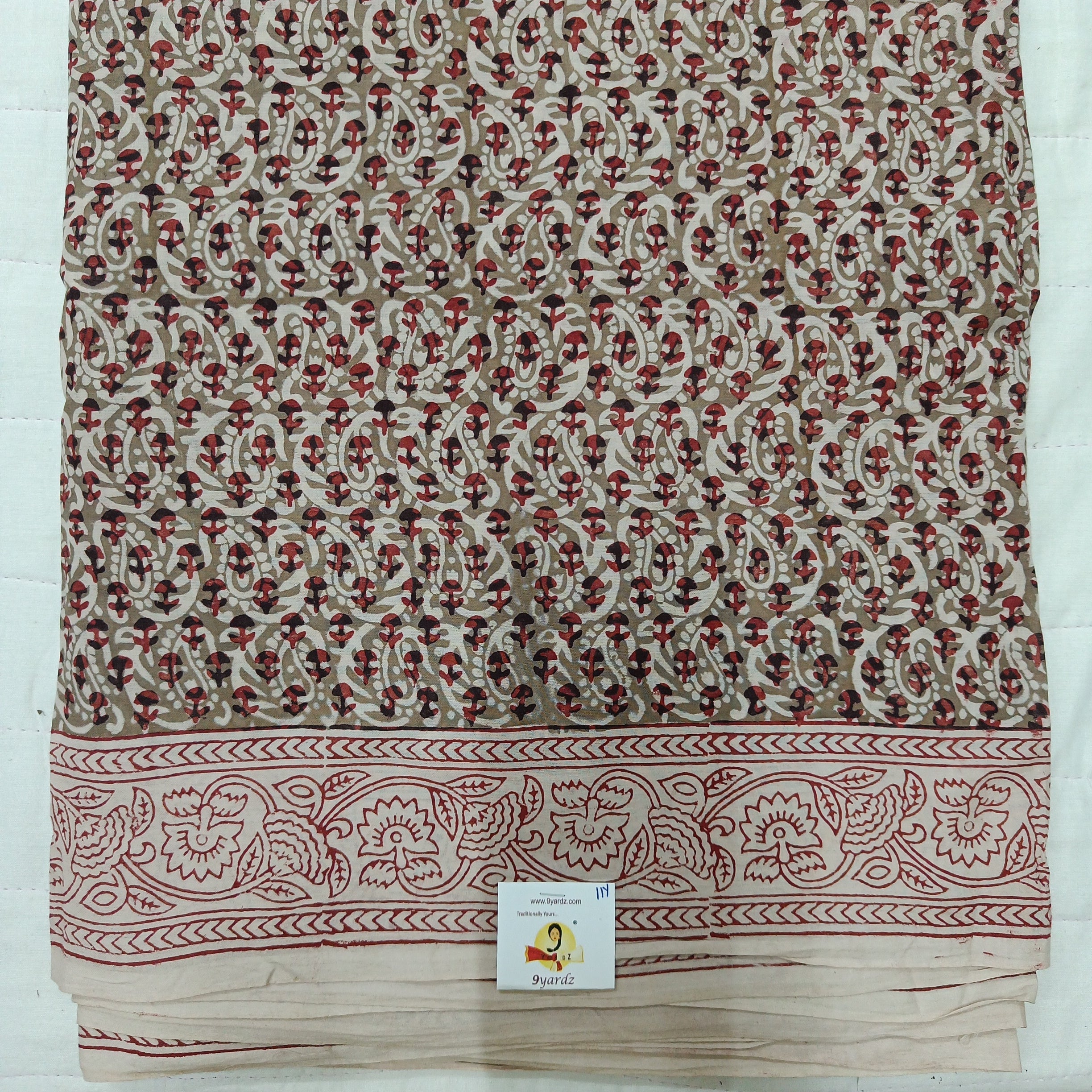 Baag/soft cotton Madisar 11 yards