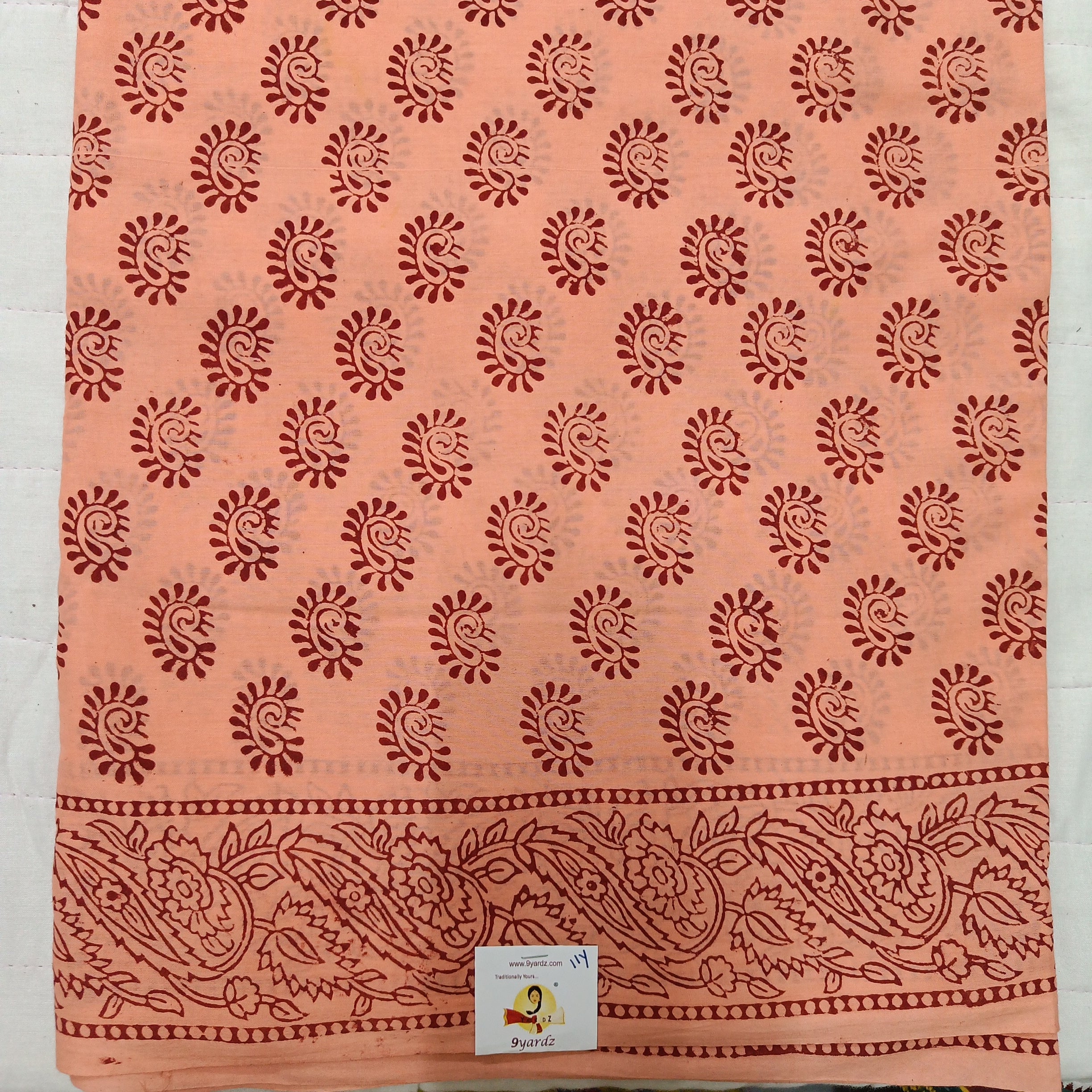 Baag/soft cotton Madisar 11 yards