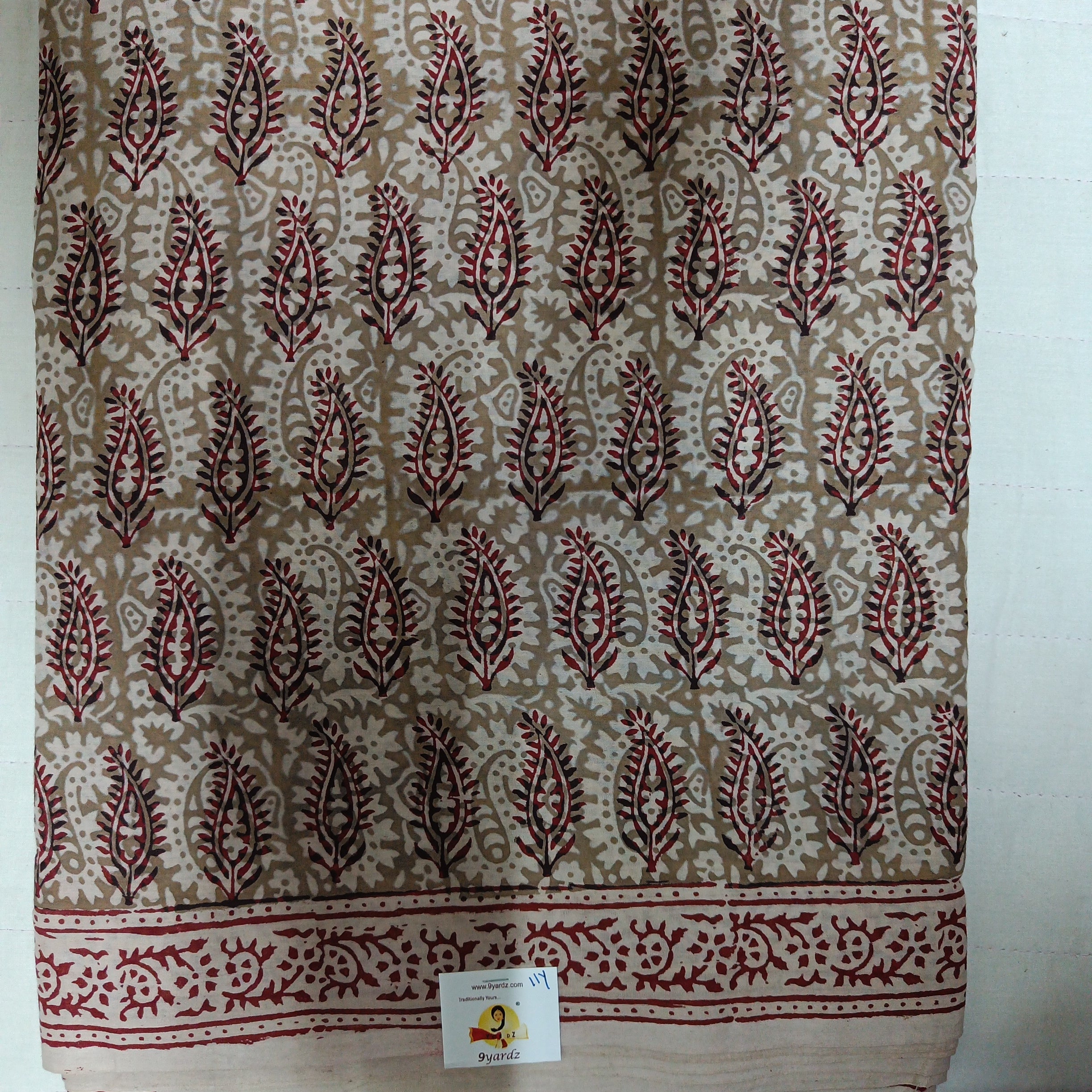 Baag/soft cotton Madisar 11 yards