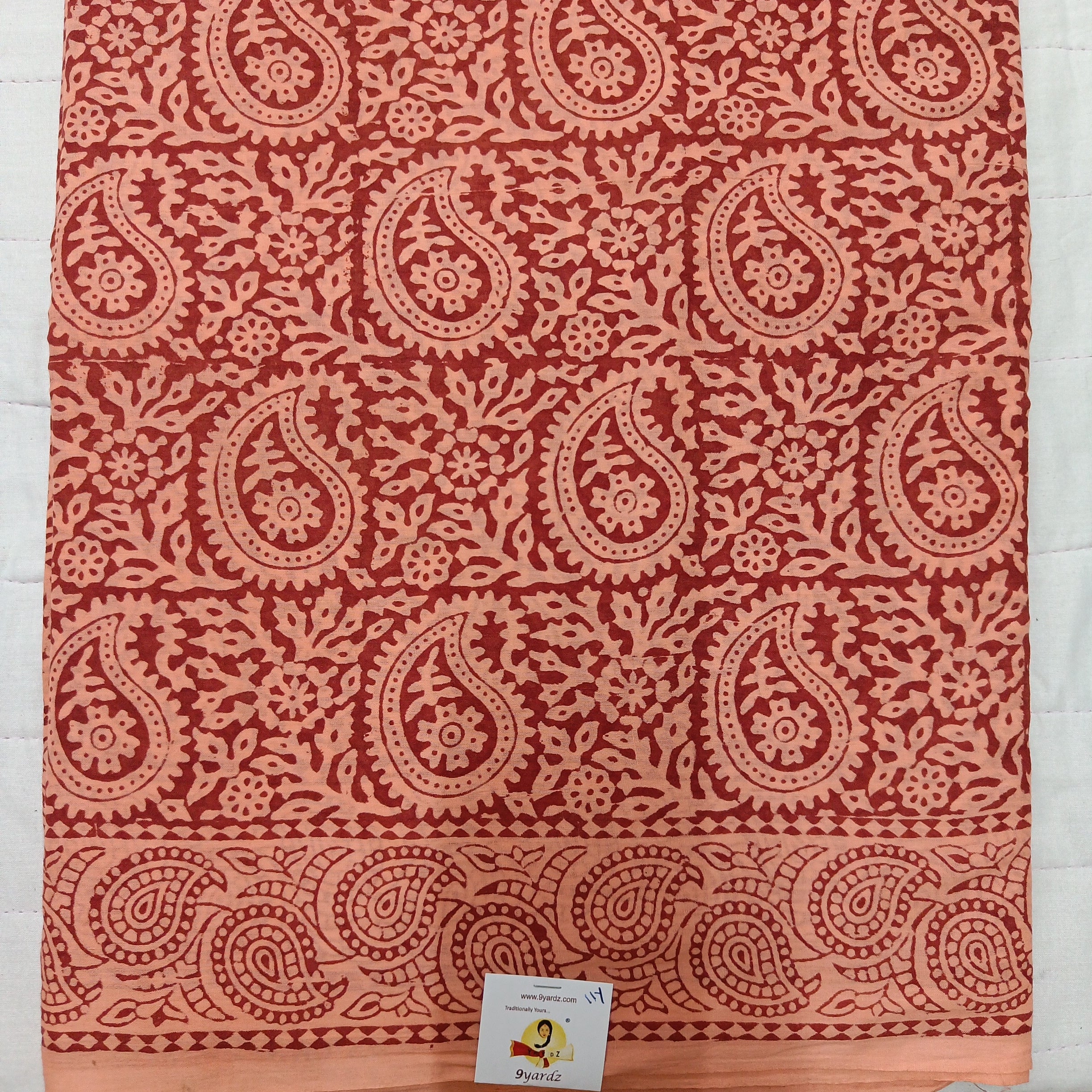 Baag/soft cotton Madisar 11 yards