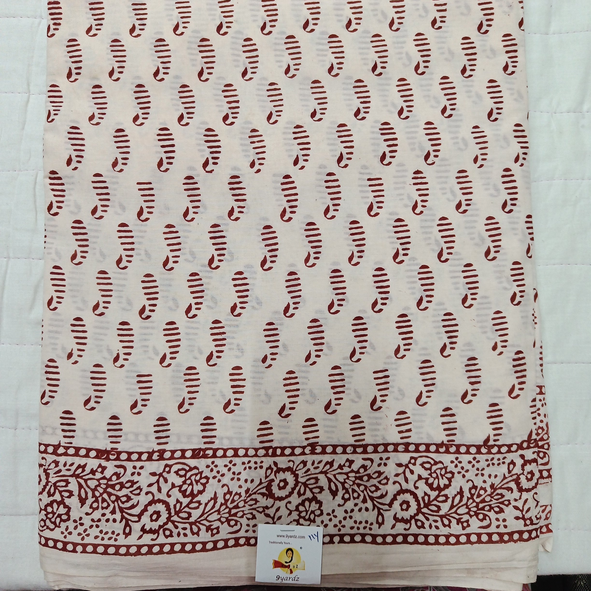Baag/soft cotton Madisar 11 yards