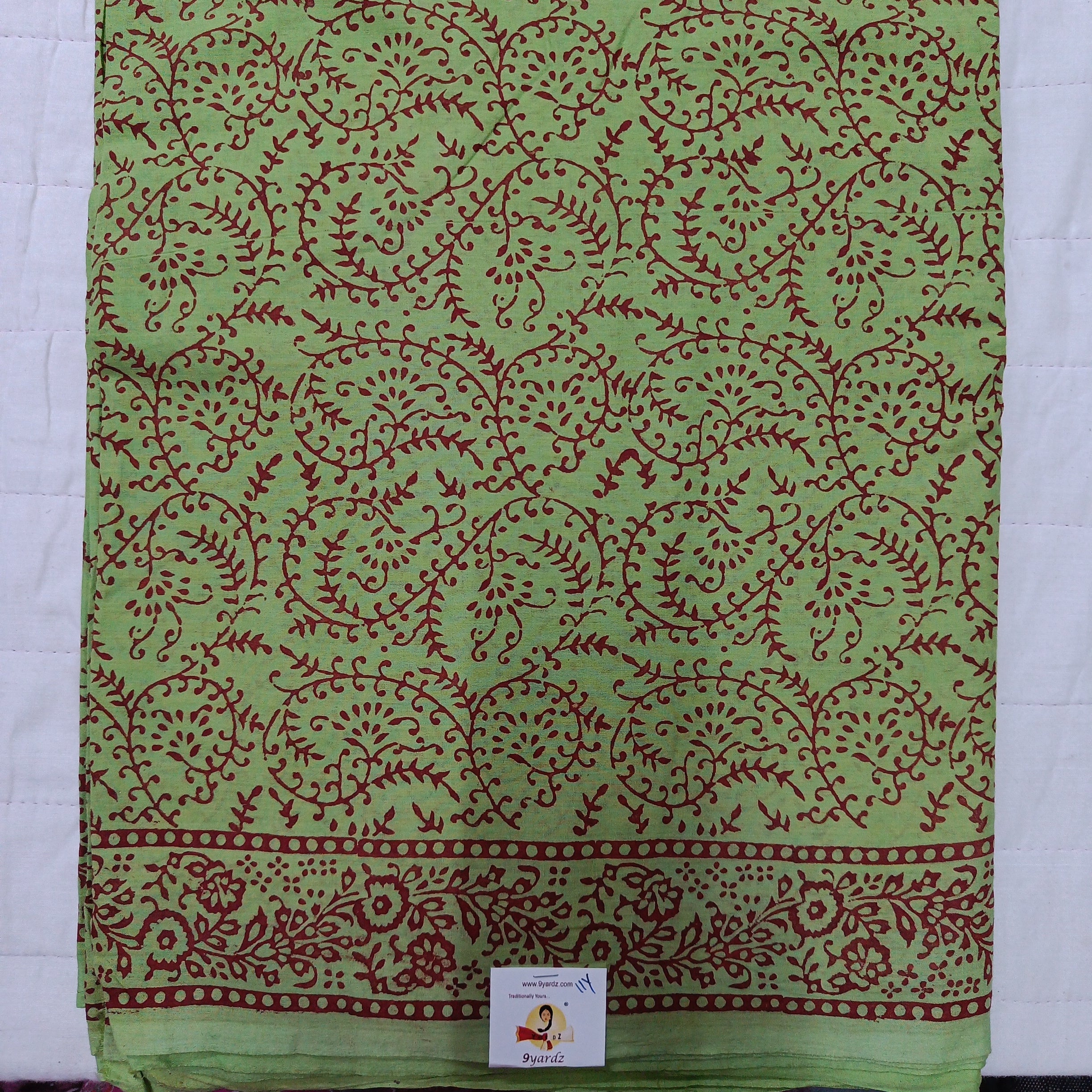 Baag/soft cotton Madisar 11 yards