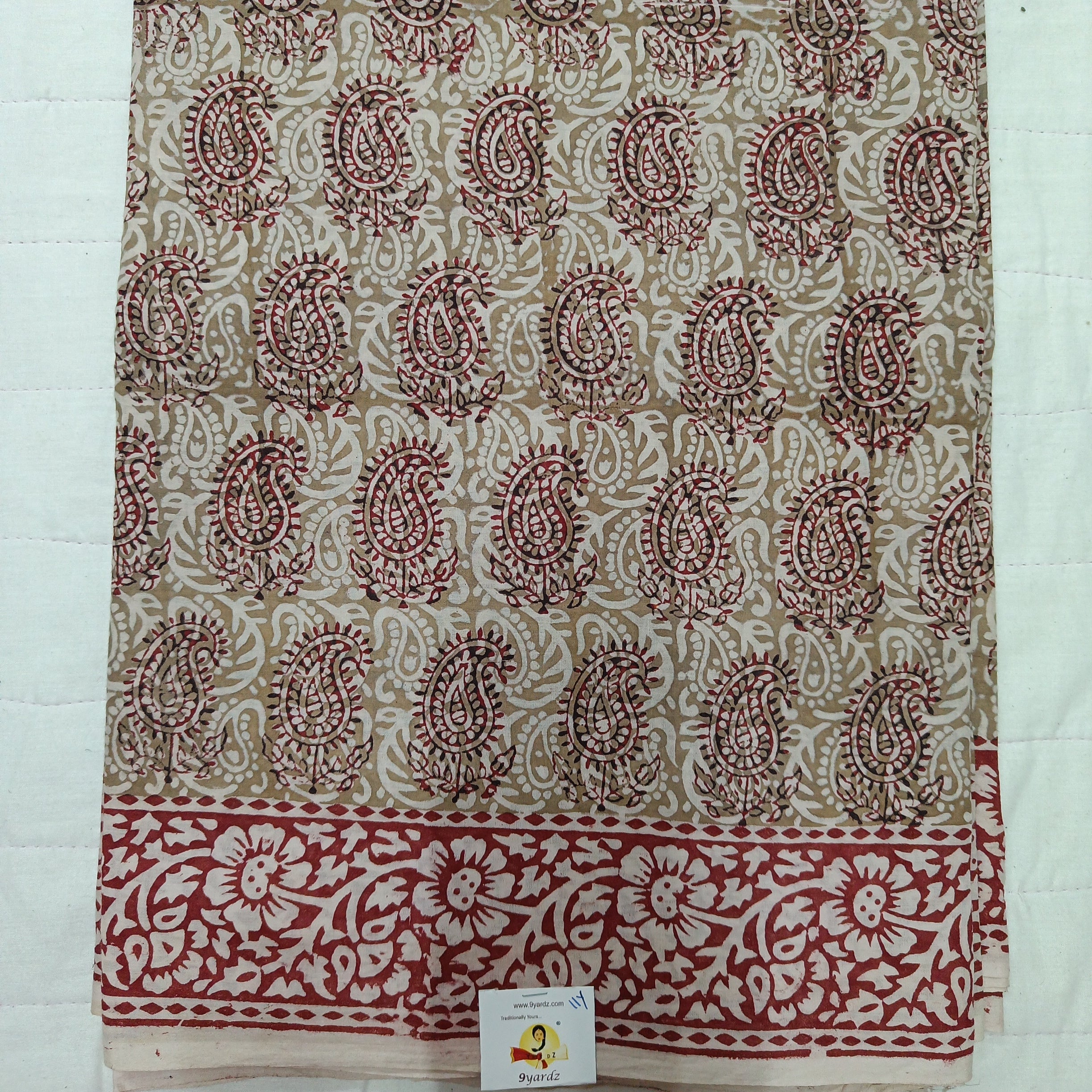 Baag/soft cotton Madisar 11 yards