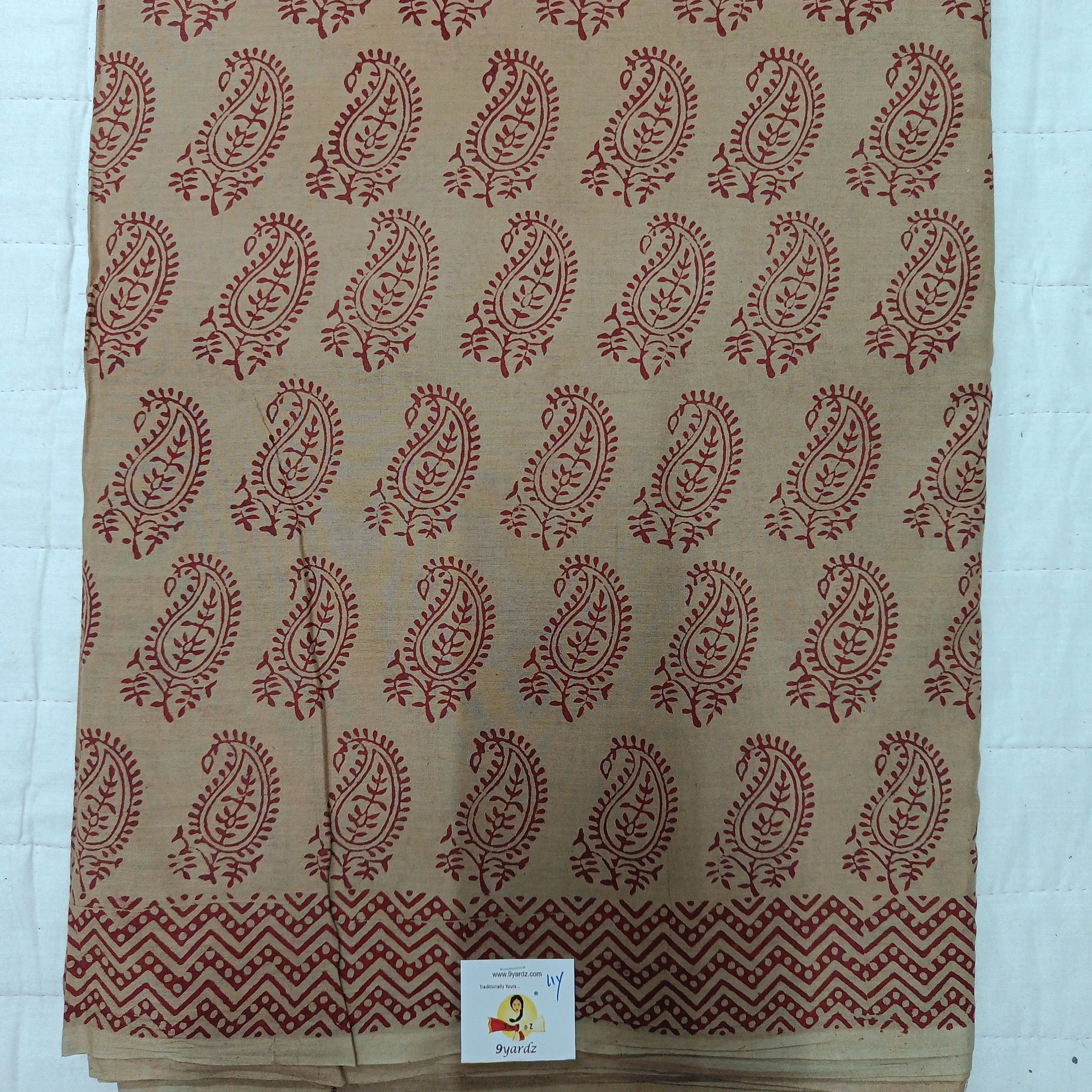 Baag/soft cotton Madisar 11 yards