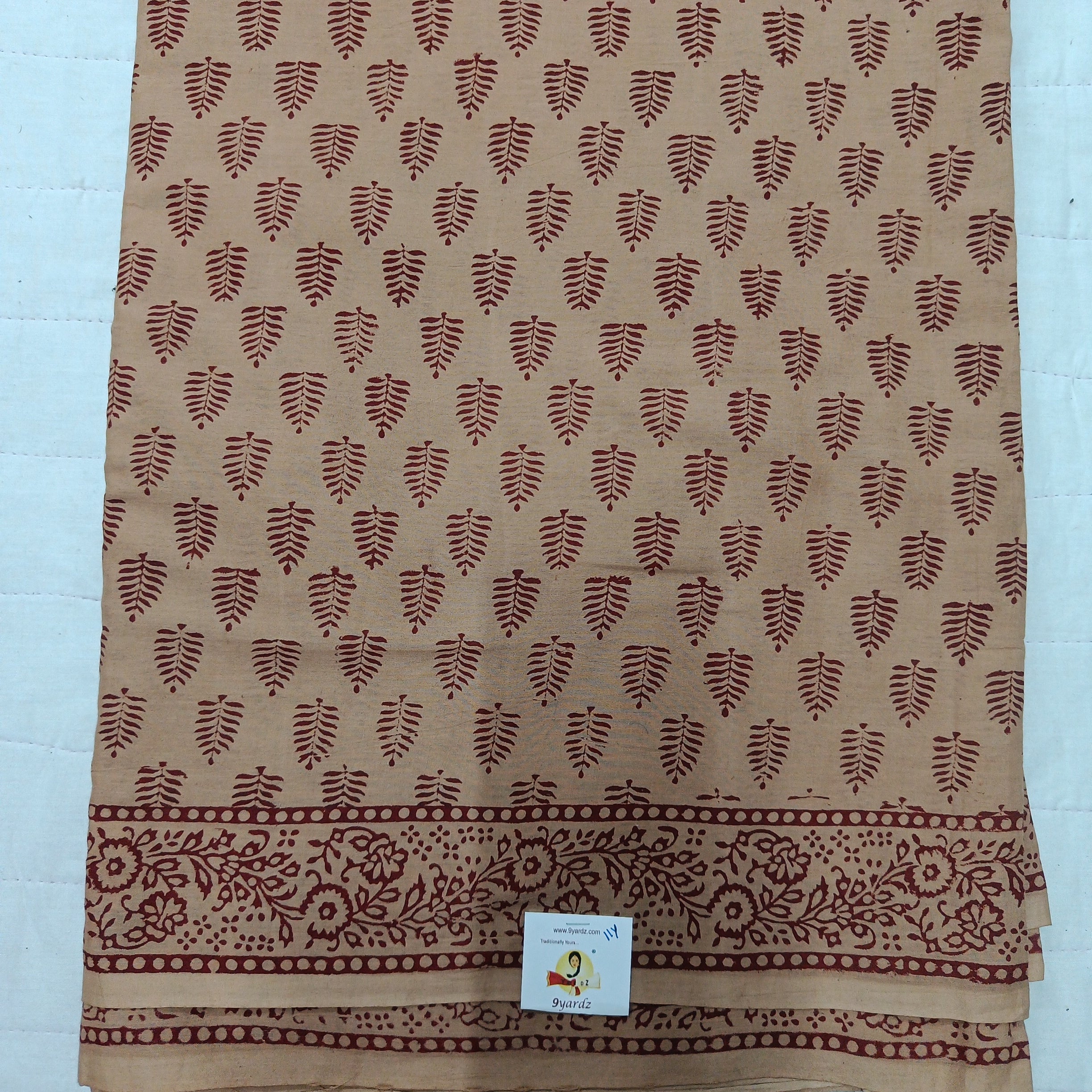 Baag/soft cotton Madisar 11 yards