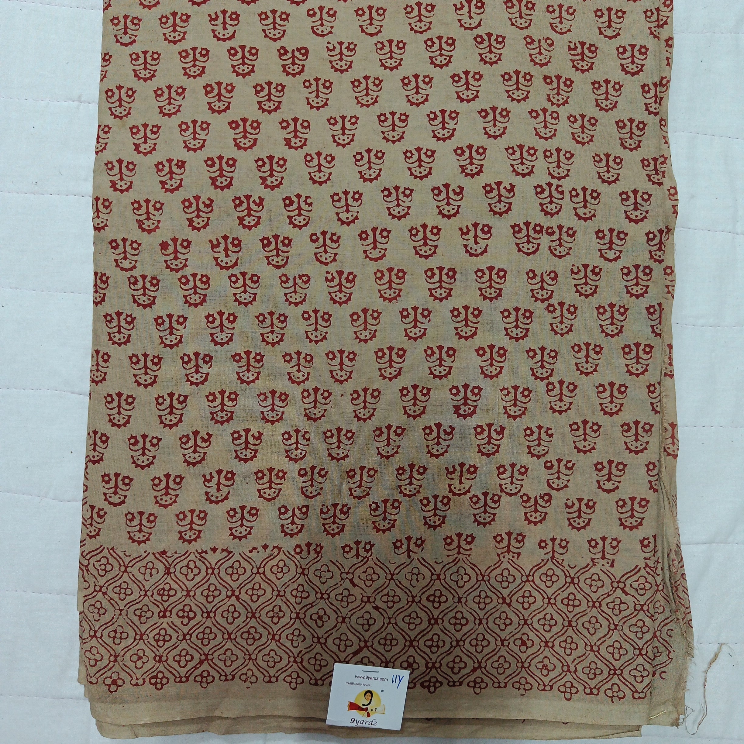 Baag/soft cotton Madisar 11 yards
