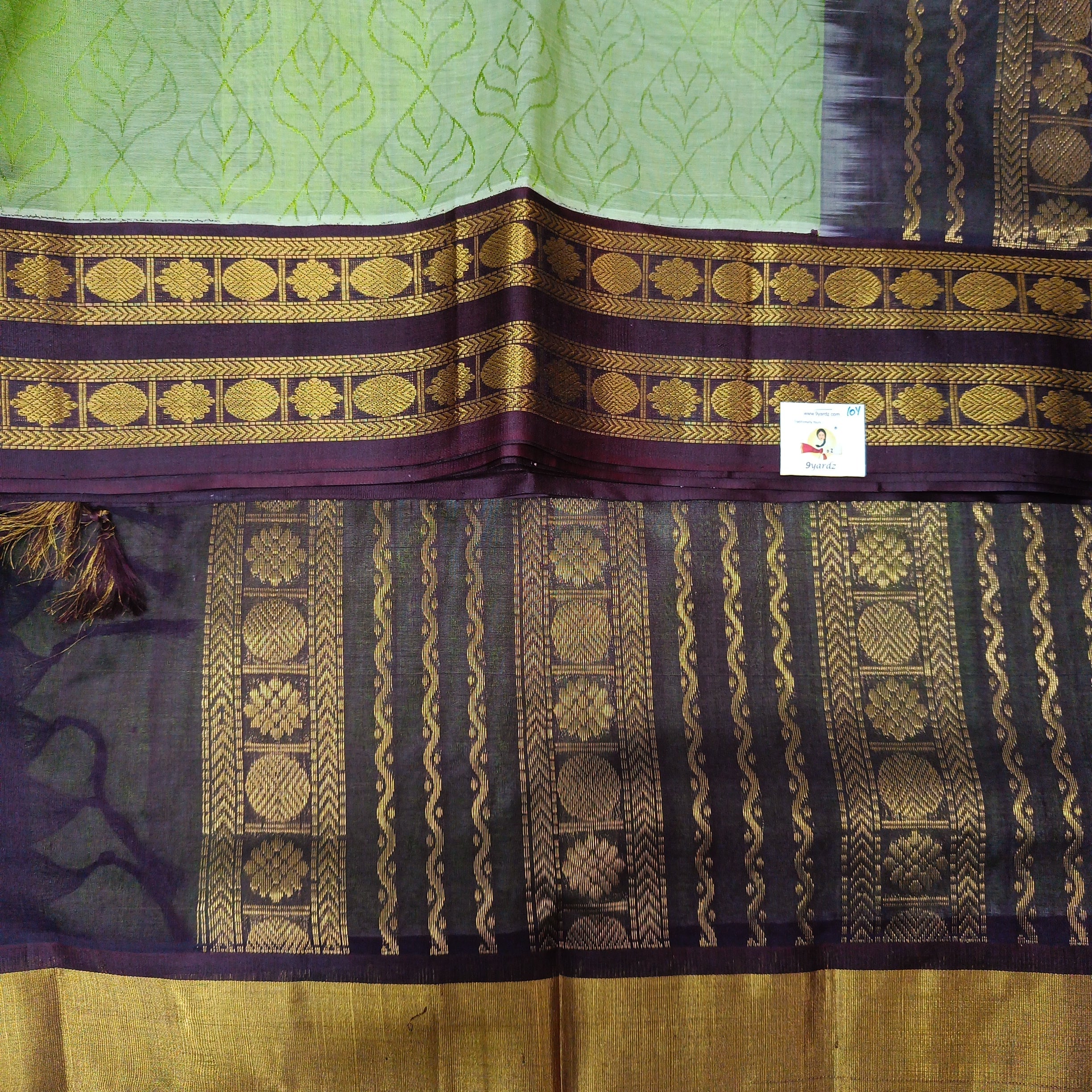 Korvai Embossed 10yardz- (PSCMK00019aug)
