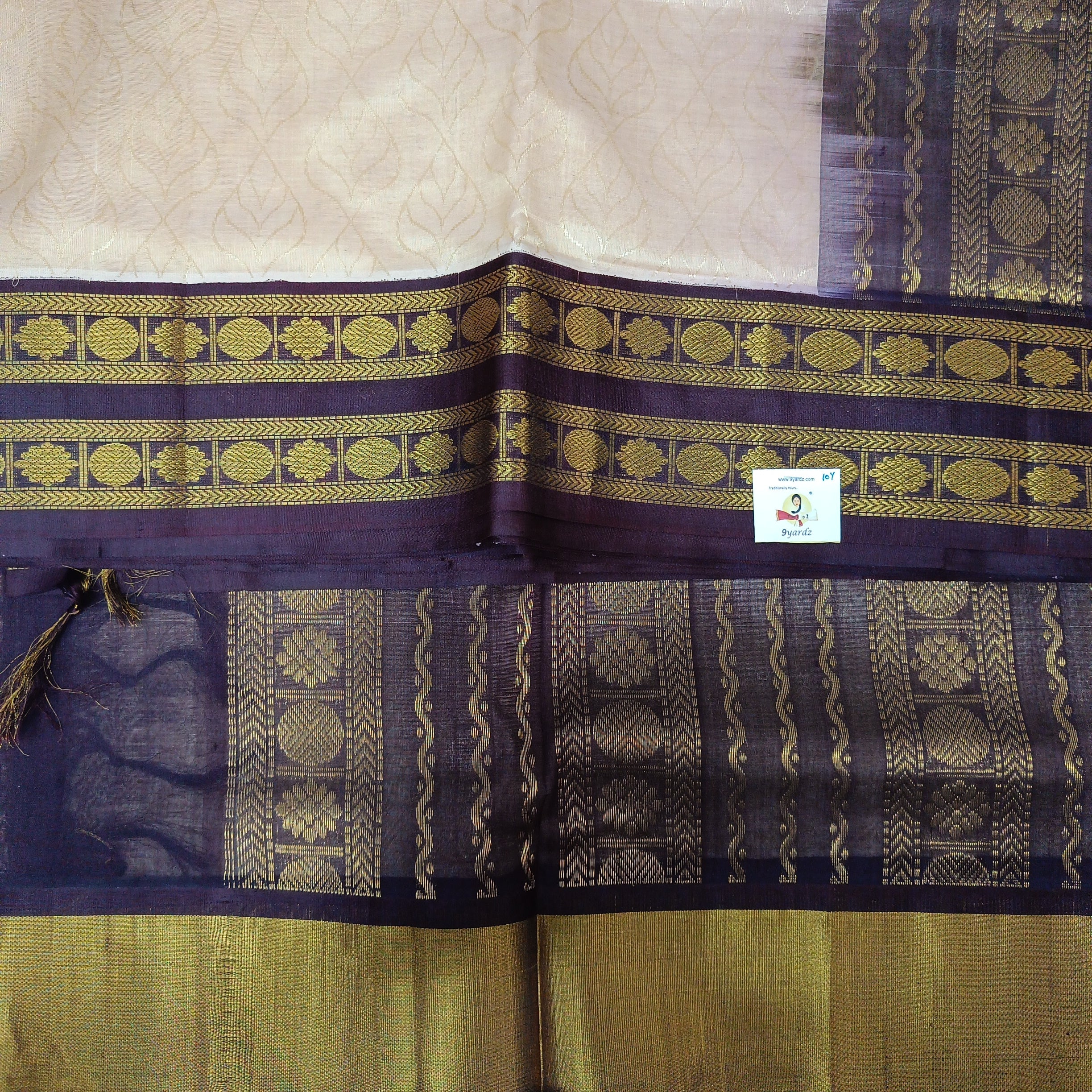 Korvai Embossed 10yardz- (PSCMK00020aug)